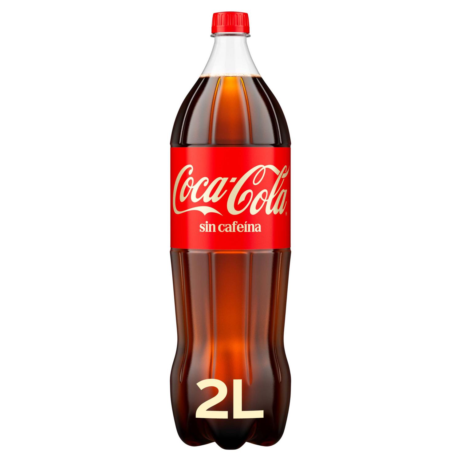 Coca Cola sin cafeína botella 2 l - Coca Cola S/Caf