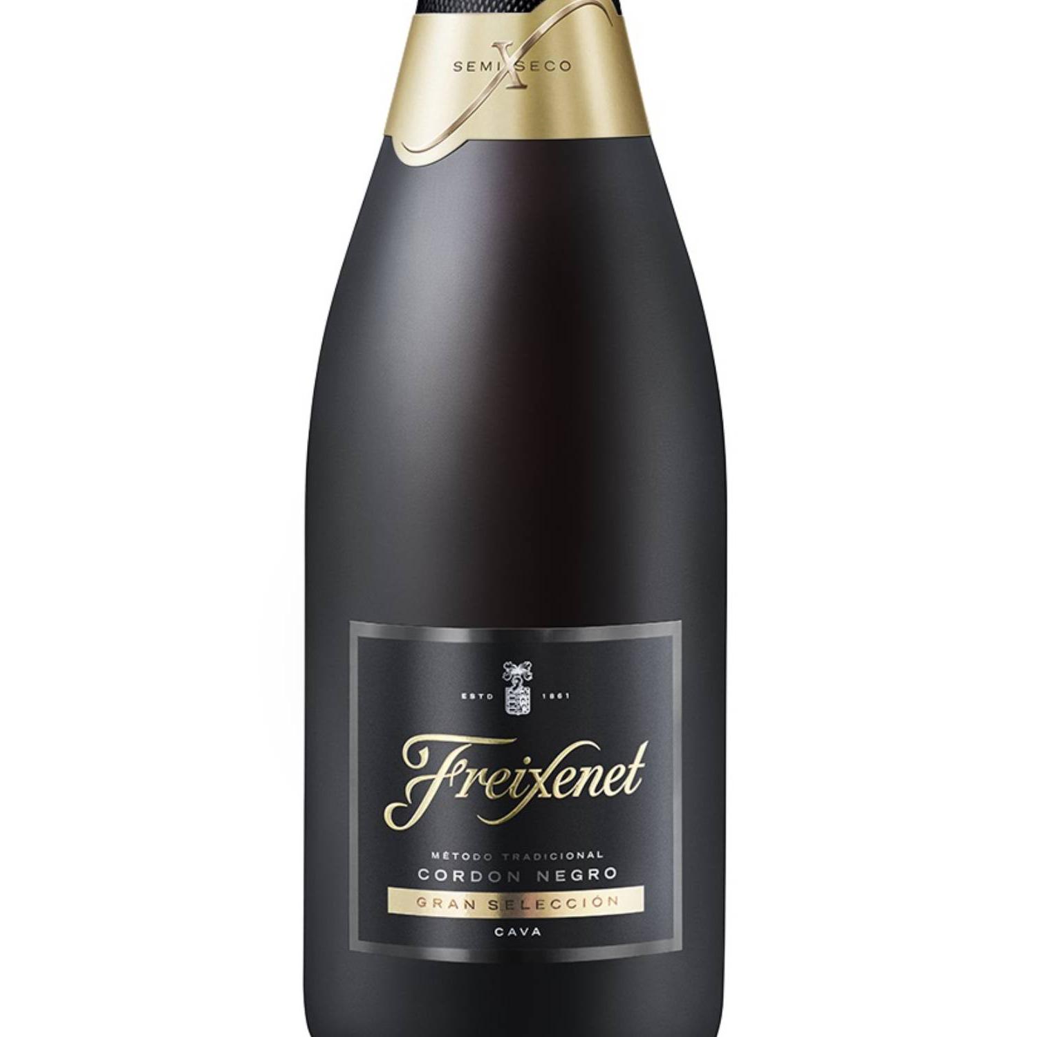 Cava Freixenet Cordón Negro Gran Selección semiseco 75 cl.