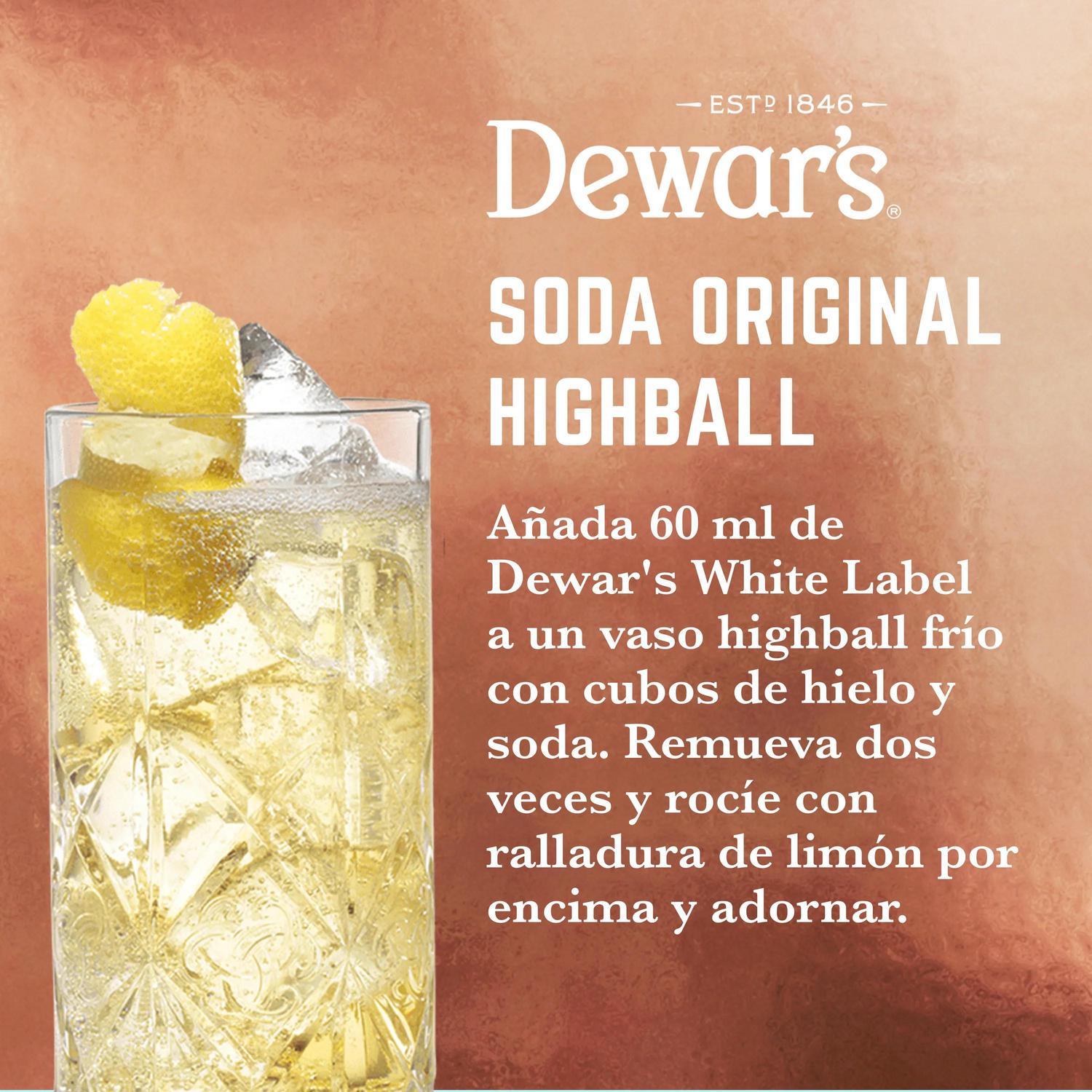 Whisky Dewar's White Label escocés 70 cl.