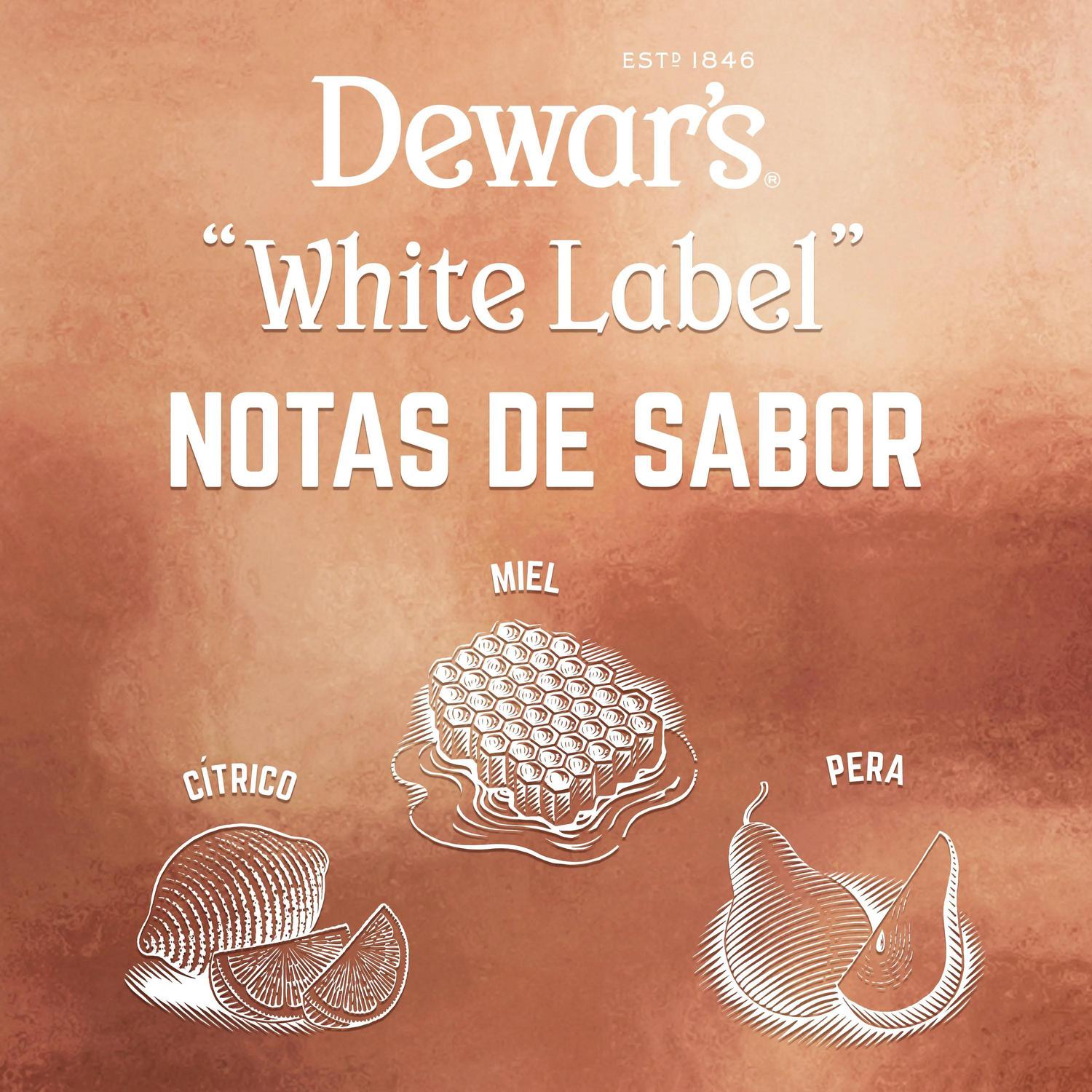 Whisky Dewar's White Label escocés 70 cl.