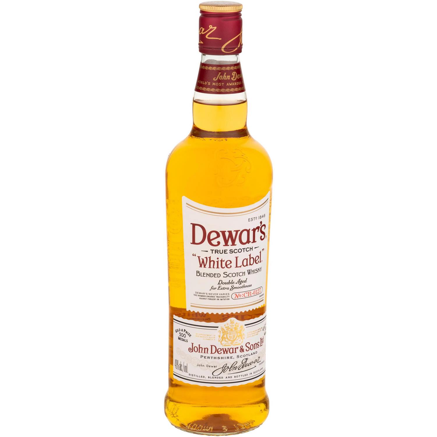 Whisky Dewar's White Label escocés 70 cl.