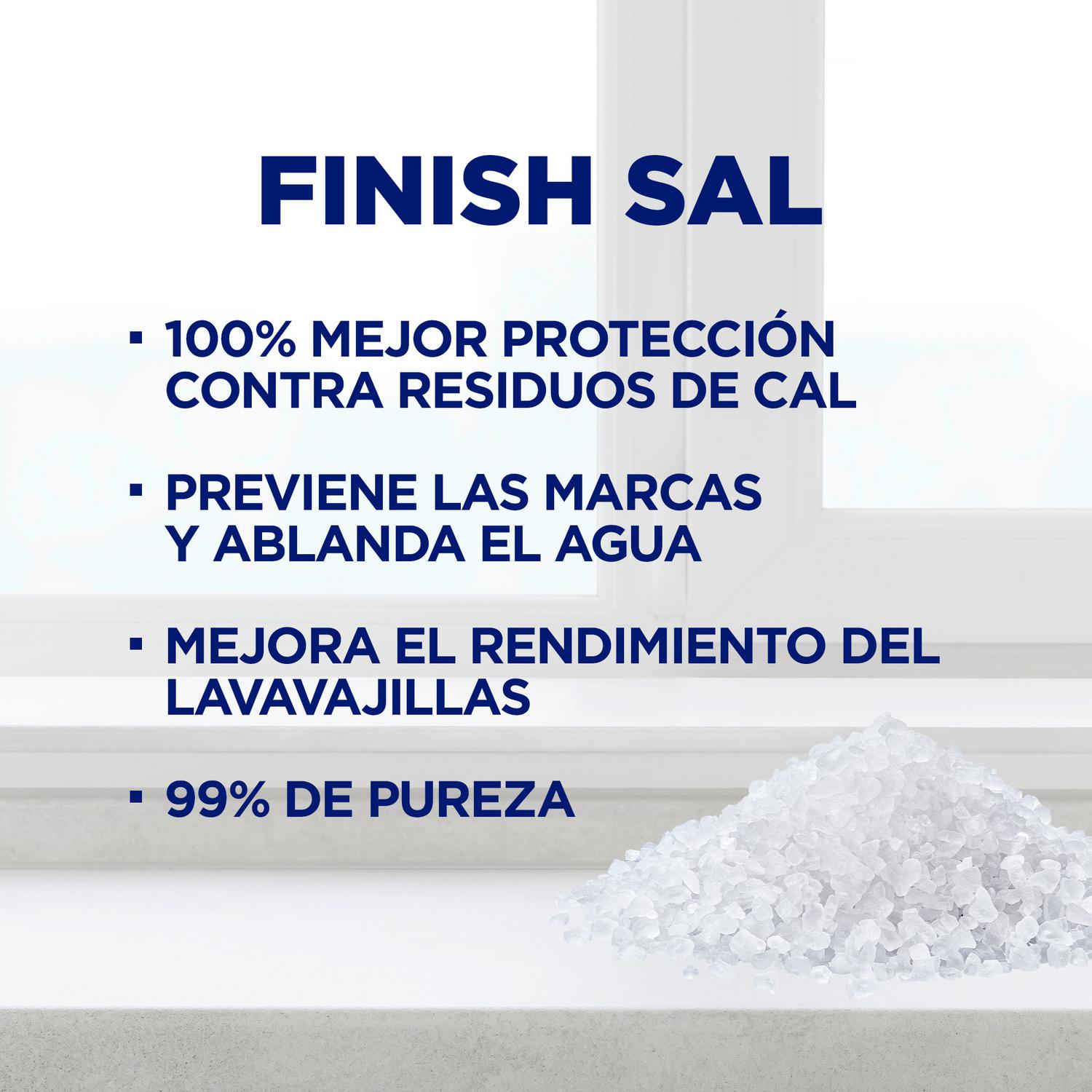 Sal para lavavajillas Finish 4 kg.