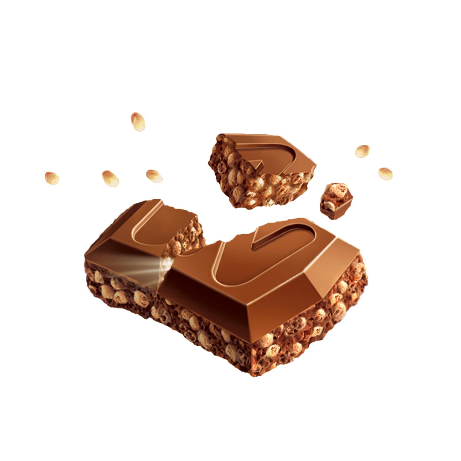 Chocolate crujiente Crunch Nestlé sin gluten 100 g.