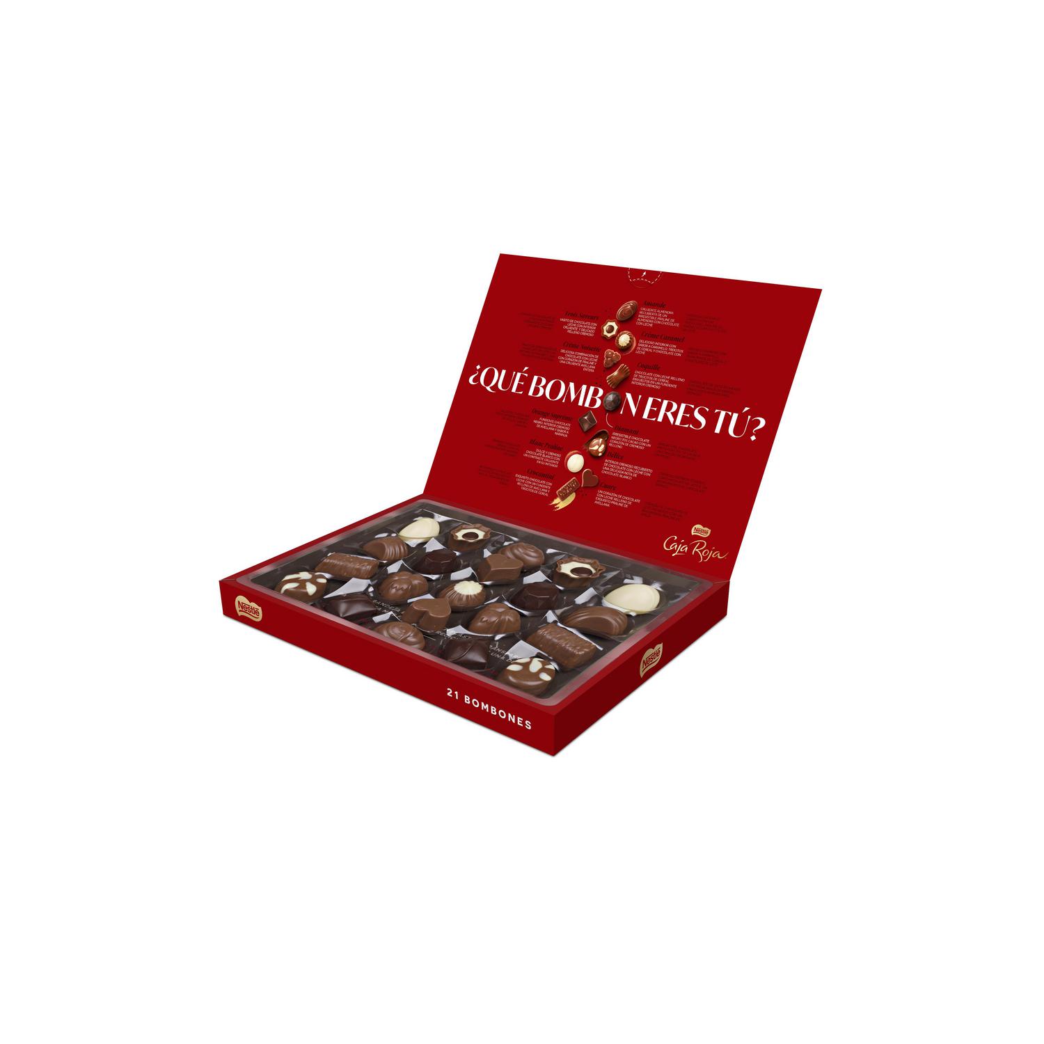Bombones surtidos Nestlé Caja Roja 198 g.