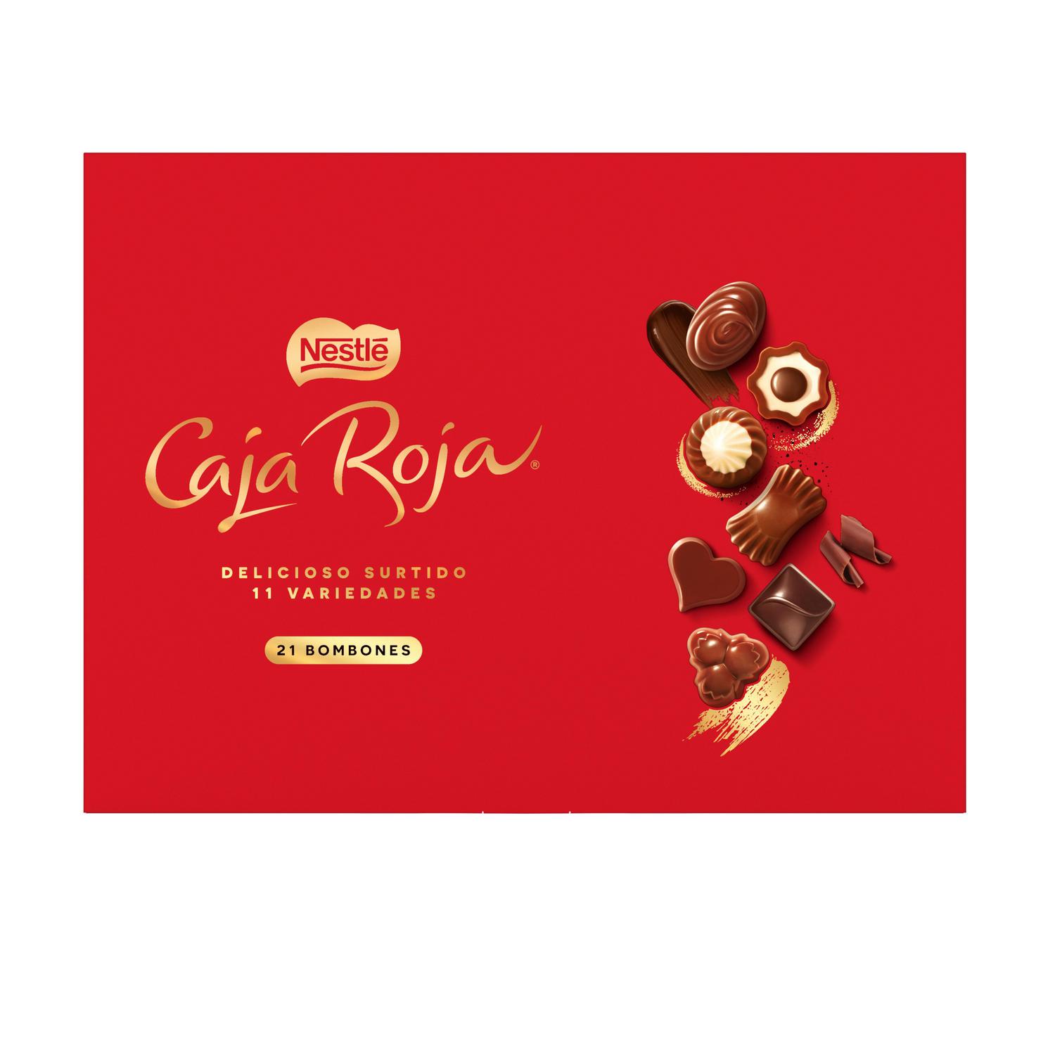 Bombones surtidos Nestlé Caja Roja 198 g.