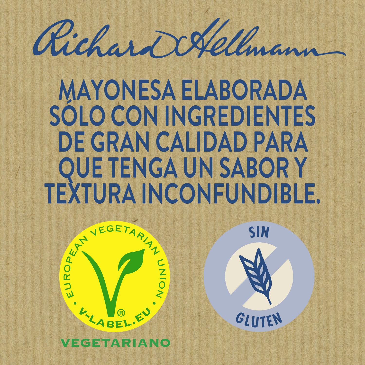 Mayonesa Hellmann's sin gluten tarro 225 ml.