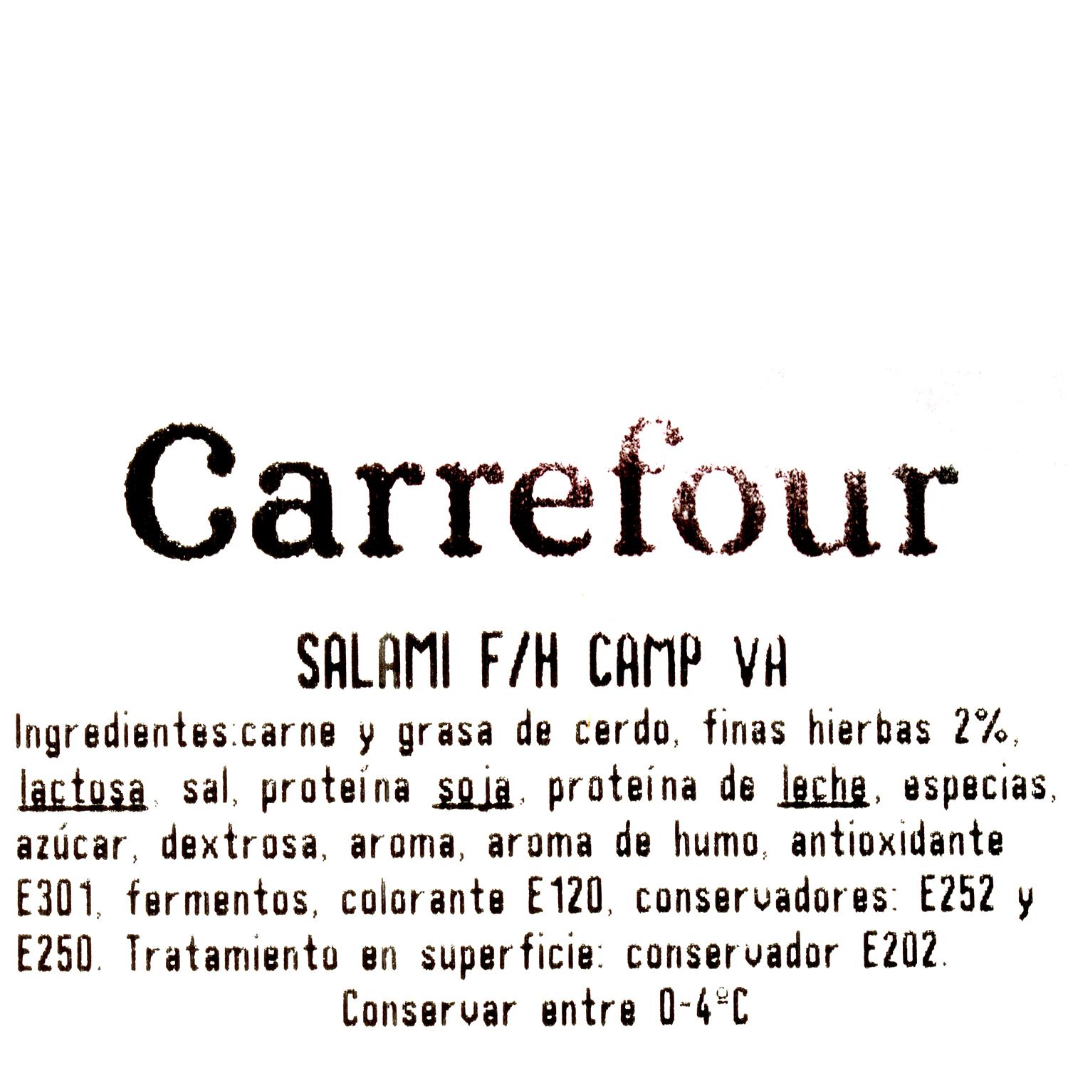 Salami Alharce Campofrío al corte 250 g aprox