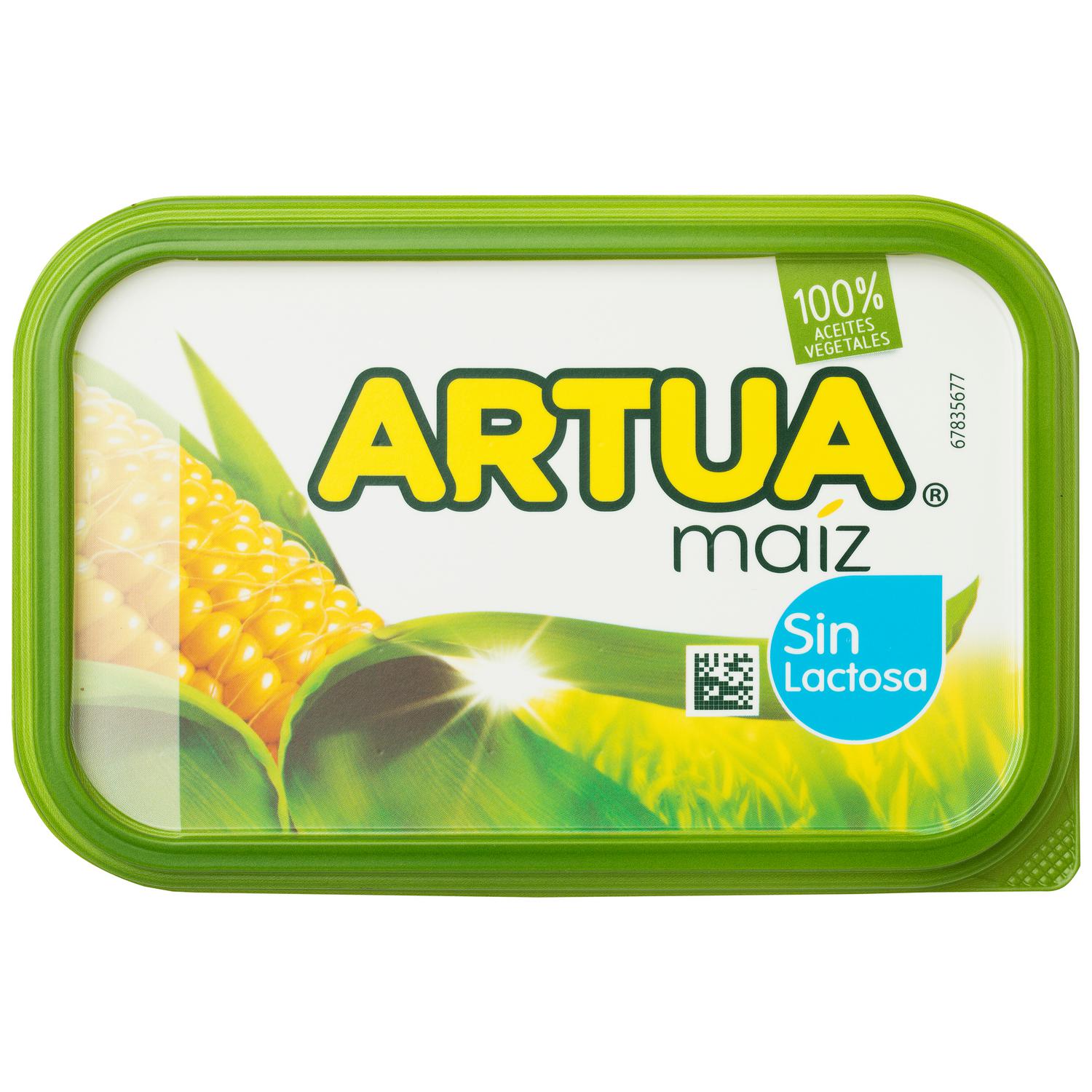 Margarina de maíz Artua sin lactosa 500 g.