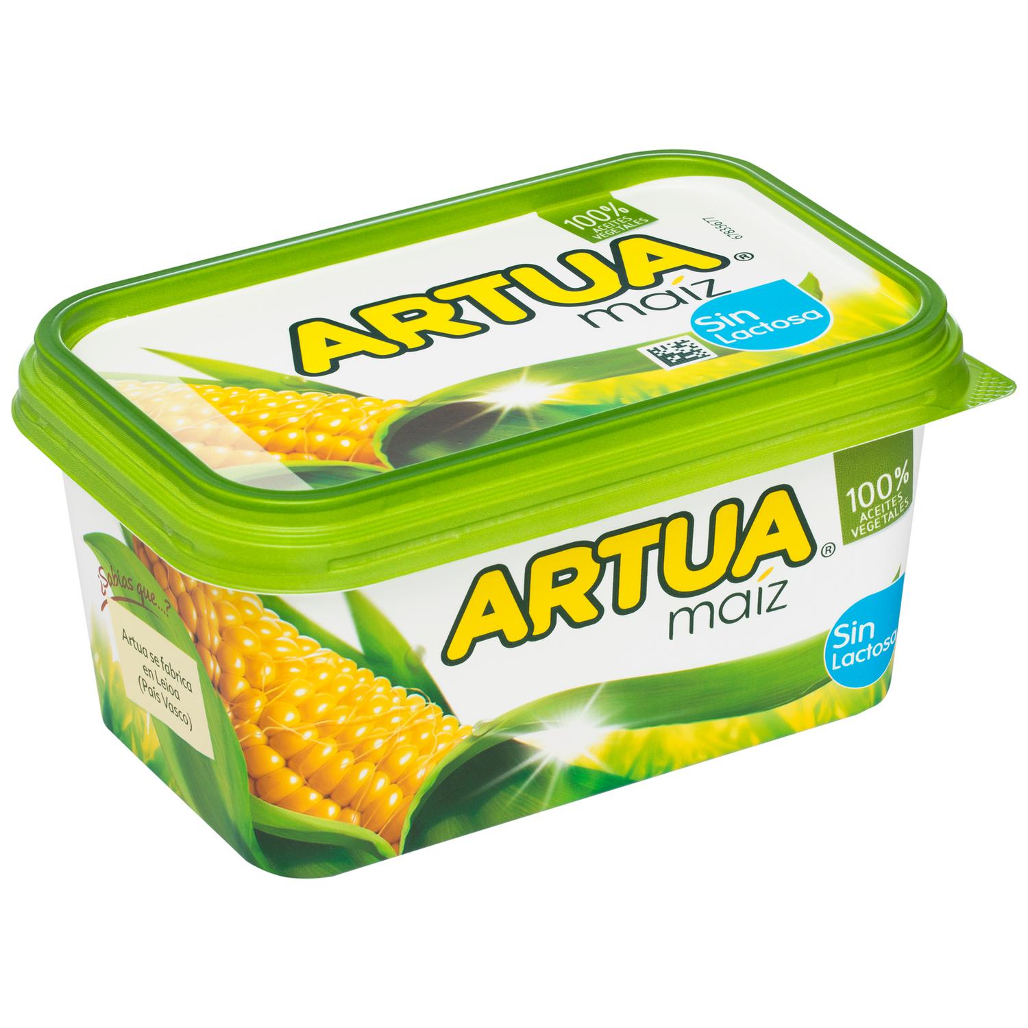 Margarina de maíz Artua sin lactosa 500 g.