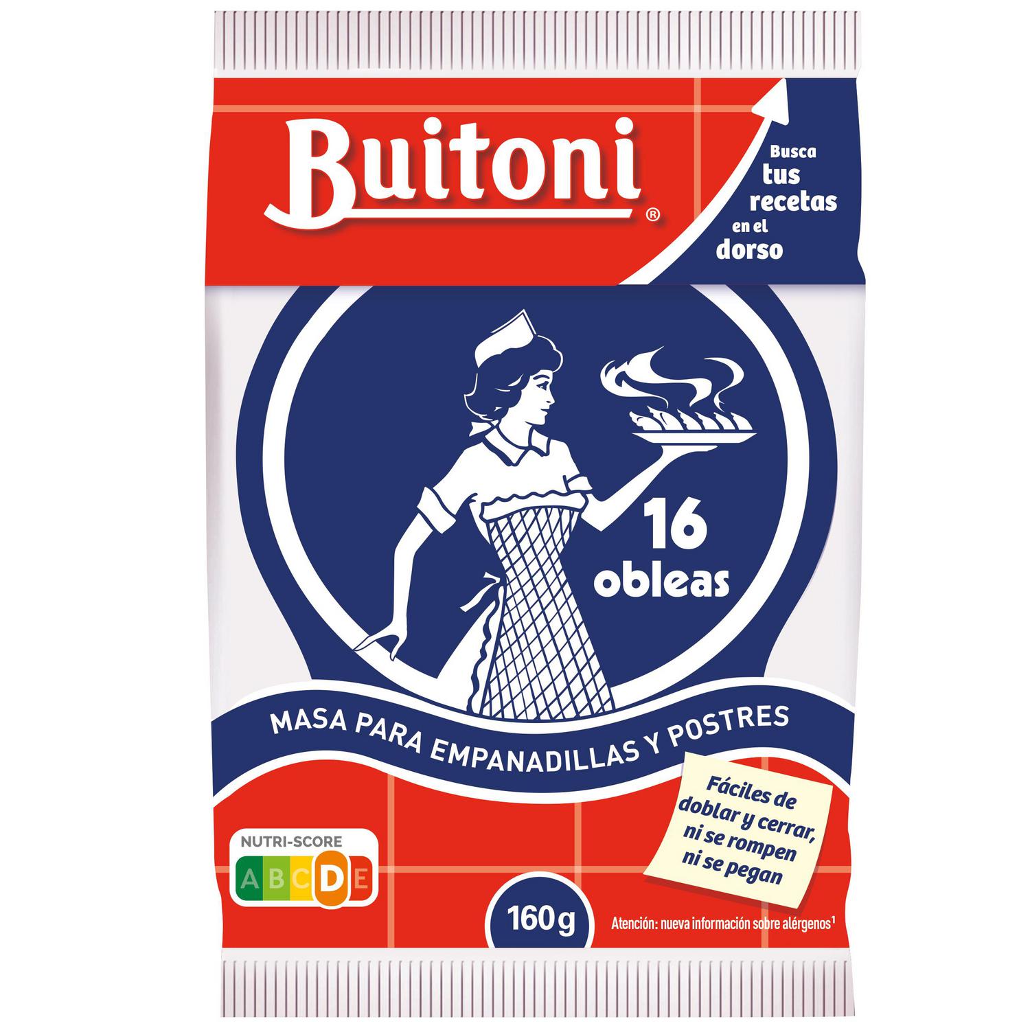 Masa para empanadillas y postres Buitoni 160 g.