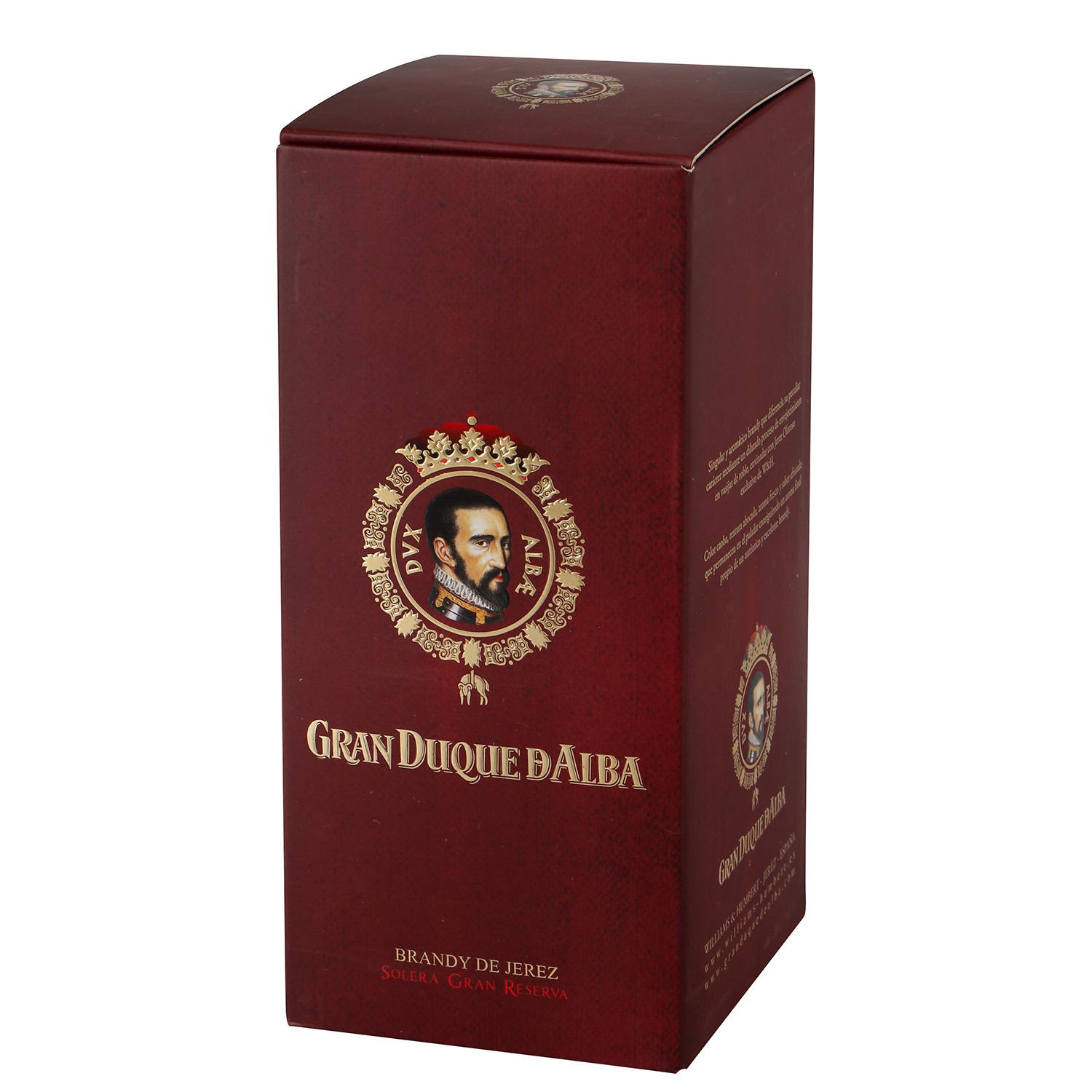 Brandy de Jerez Gran Duque D Alba solera gran reserva 70 cl.
