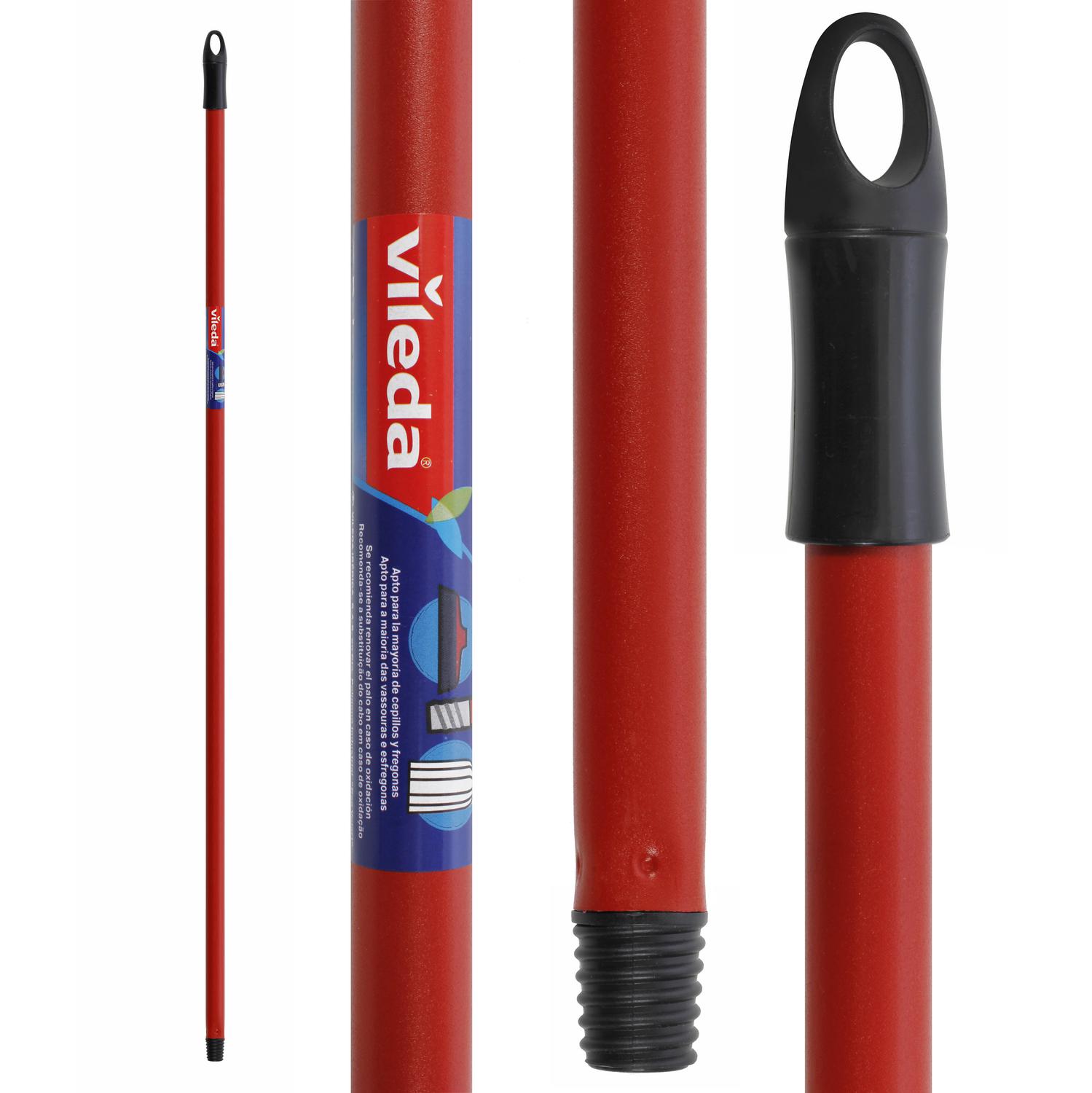 Palo Universal para Fregona o Cepillo de Acero VILEDA