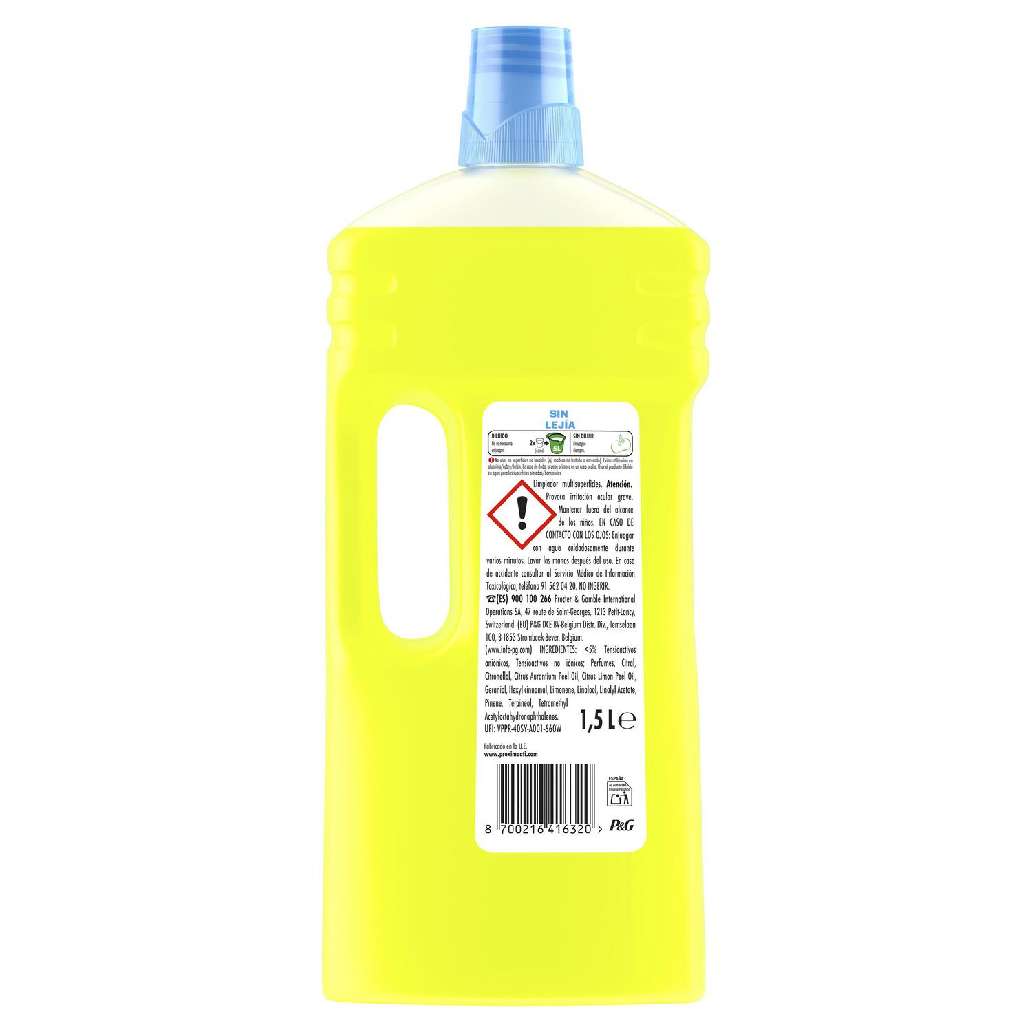 Limpiador multiusos cocina aroma limón Don Limpio 1,5 l.