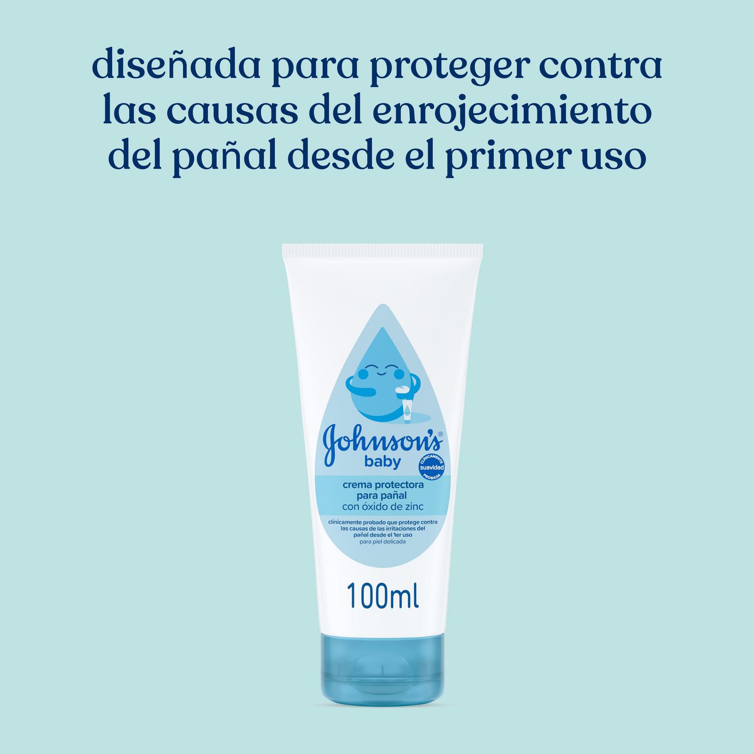 Crema protectora de pañal Johnson's Baby 100 ml
