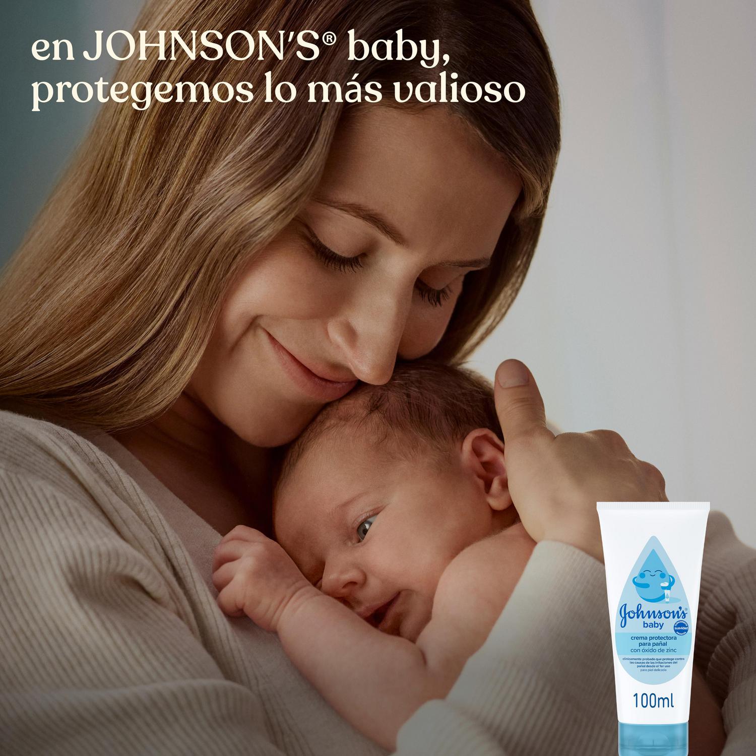 Crema protectora de pañal Johnson's Baby 100 ml