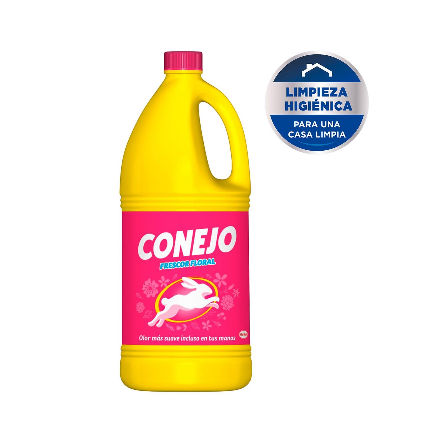 Lejía perfumada frescor floral Conejo 2 l.