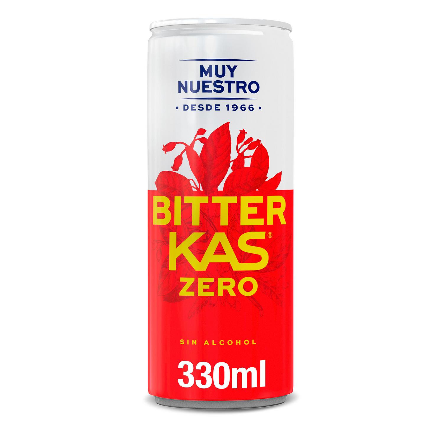 Bitter Kas zero lata 33 cl.