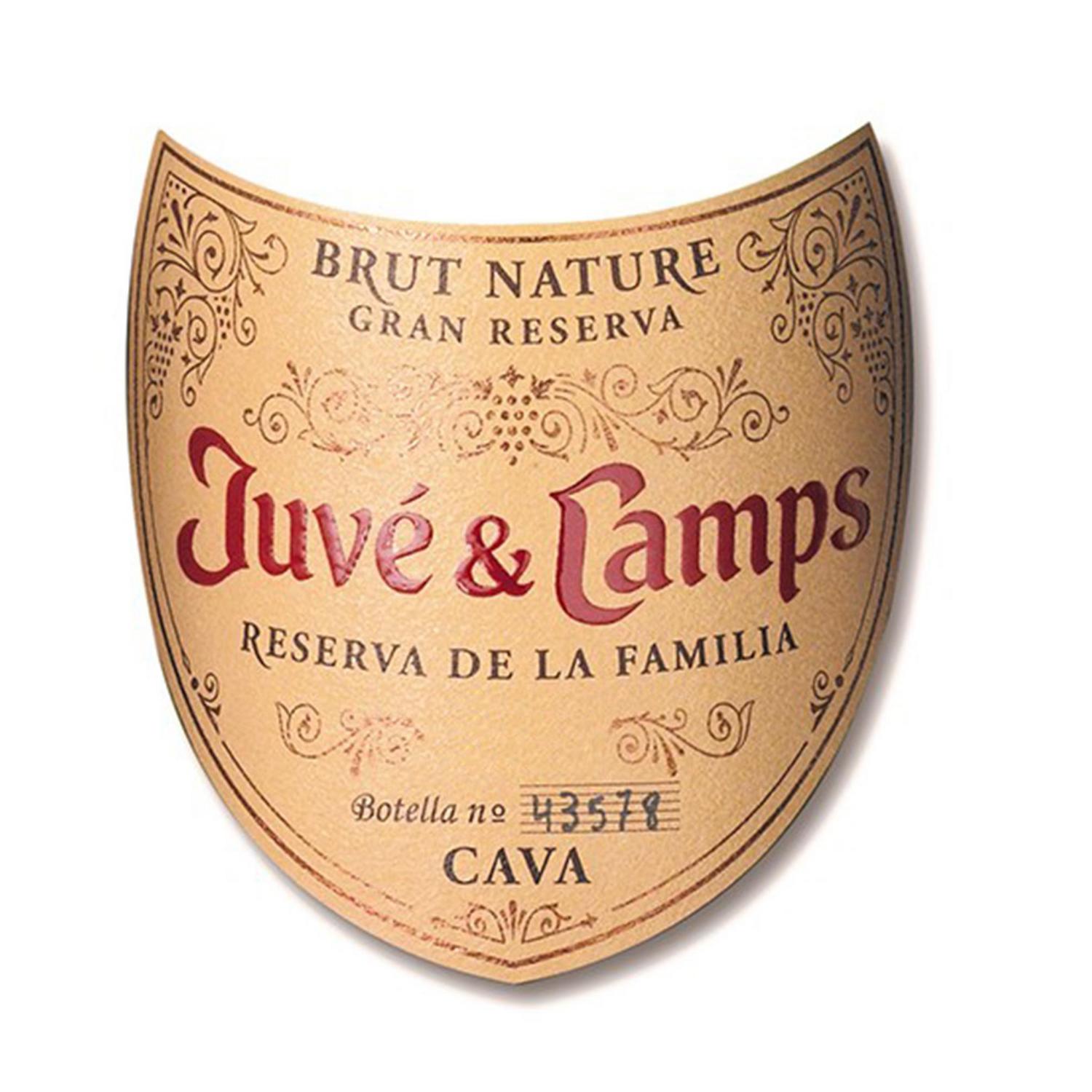 Cava Juvé y Camps brut nature gran reserva ecológico 75 cl.