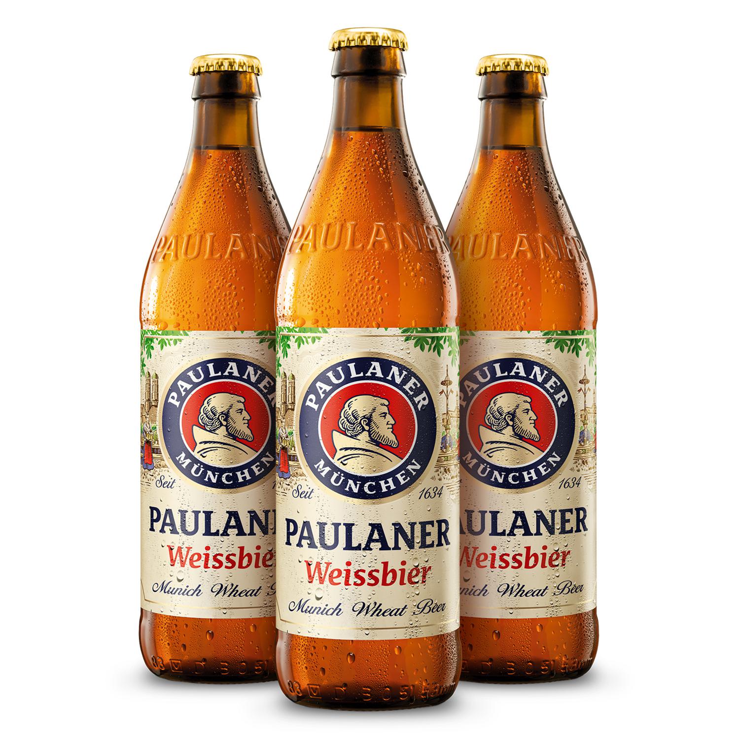 Cerveza Paulaner Weissbier botella 50 cl.