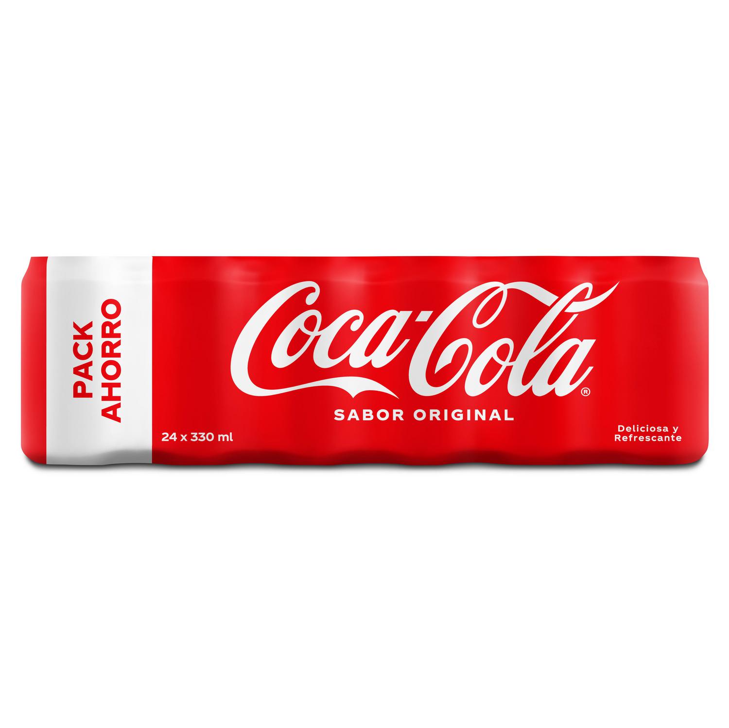Coca Cola pack 24 latas 33 cl.