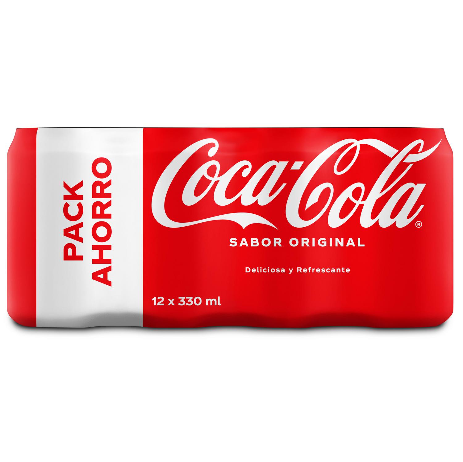 Coca Cola pack 12 latas 33 cl.