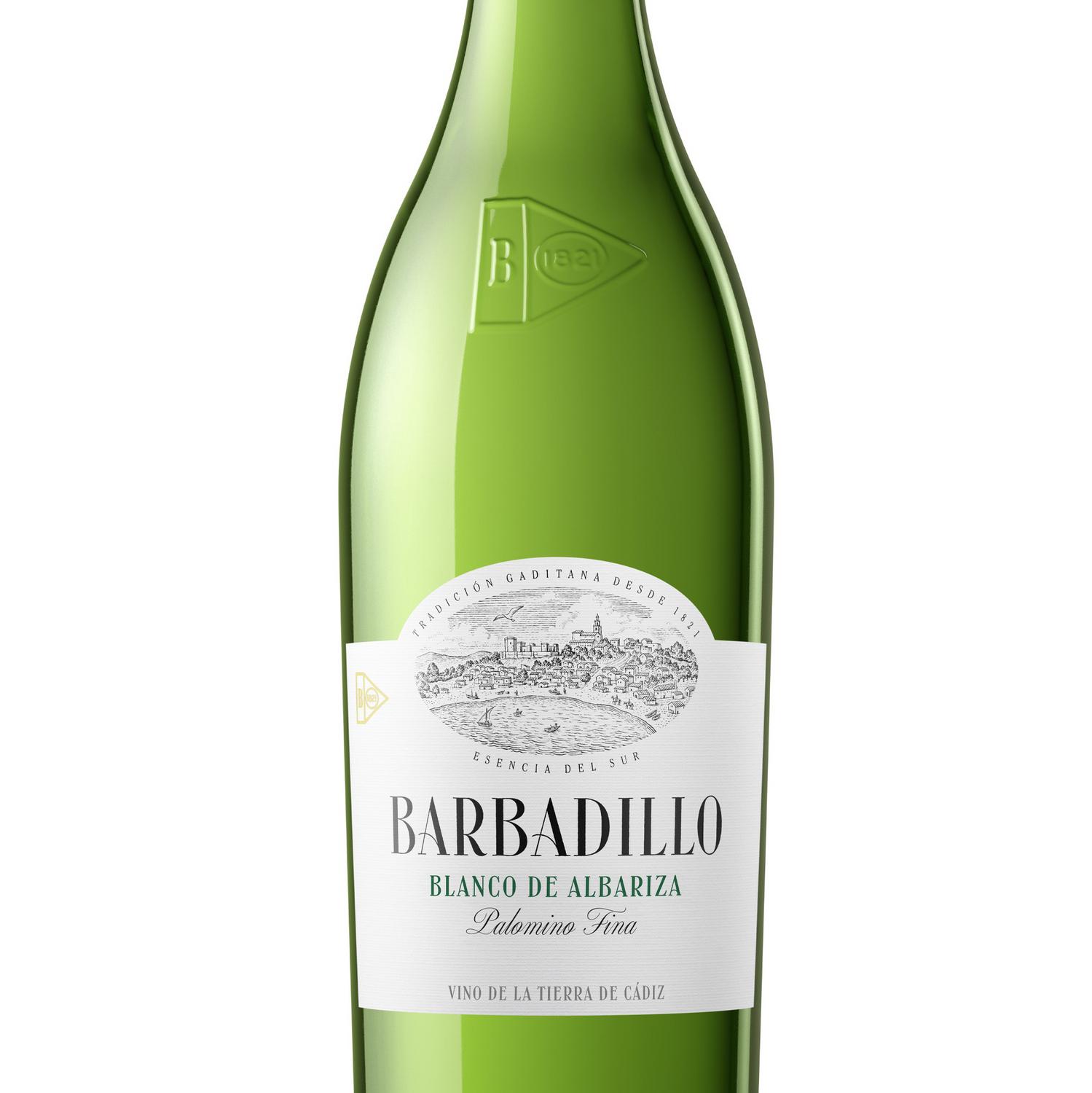 Vino blanco joven palomino fina Castillo de San Diego V.T. Cádiz 75 cl.