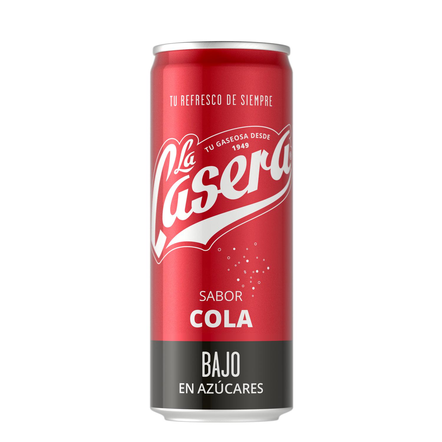 La Casera sabor cola lata 33 cl.