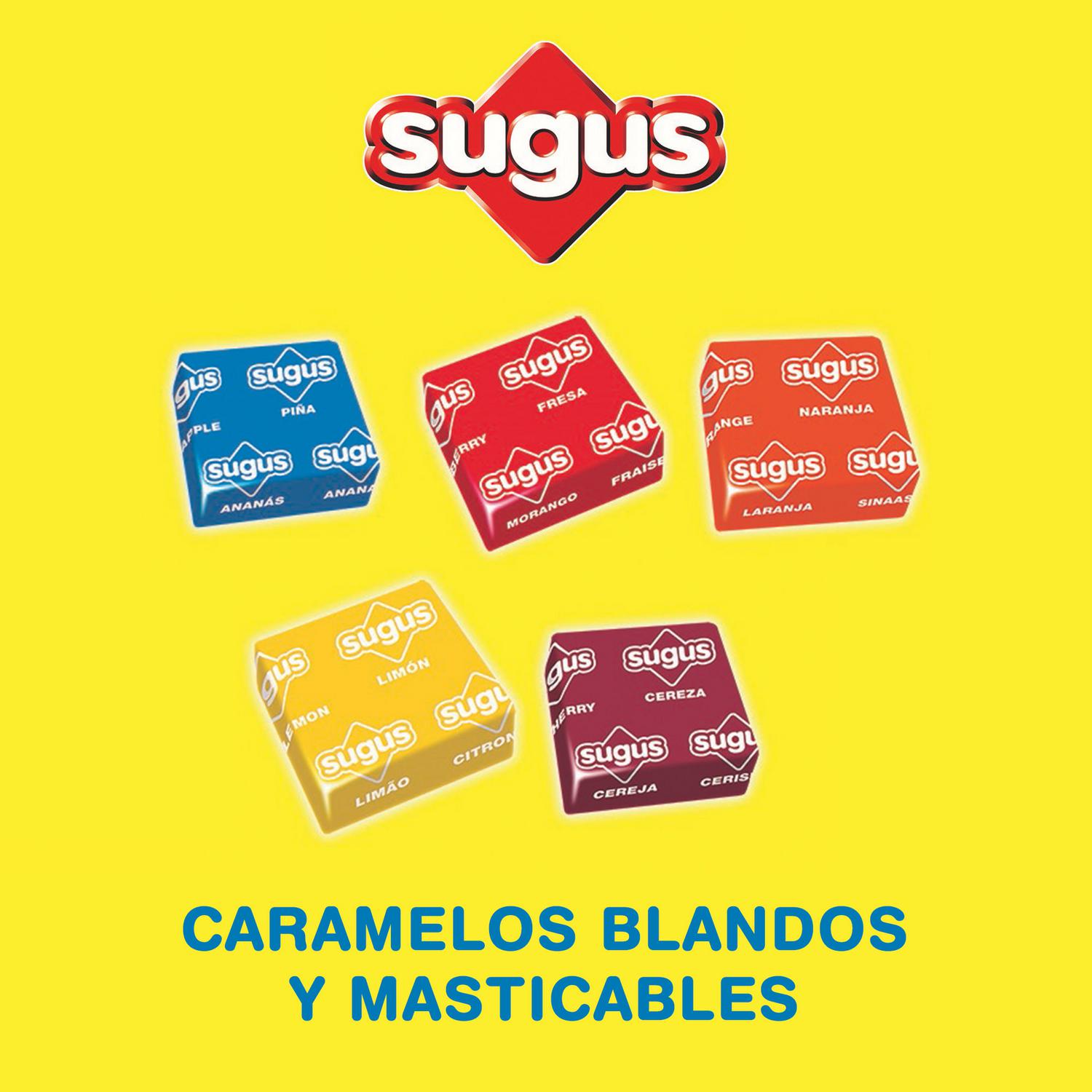 Caramelos masticables de frutas Sugus sin gluten 150 g.