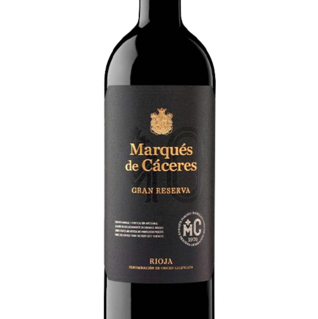 Vino tinto gran reserva Marqués de Cáceres D.O.Ca Rioja 75 cl.