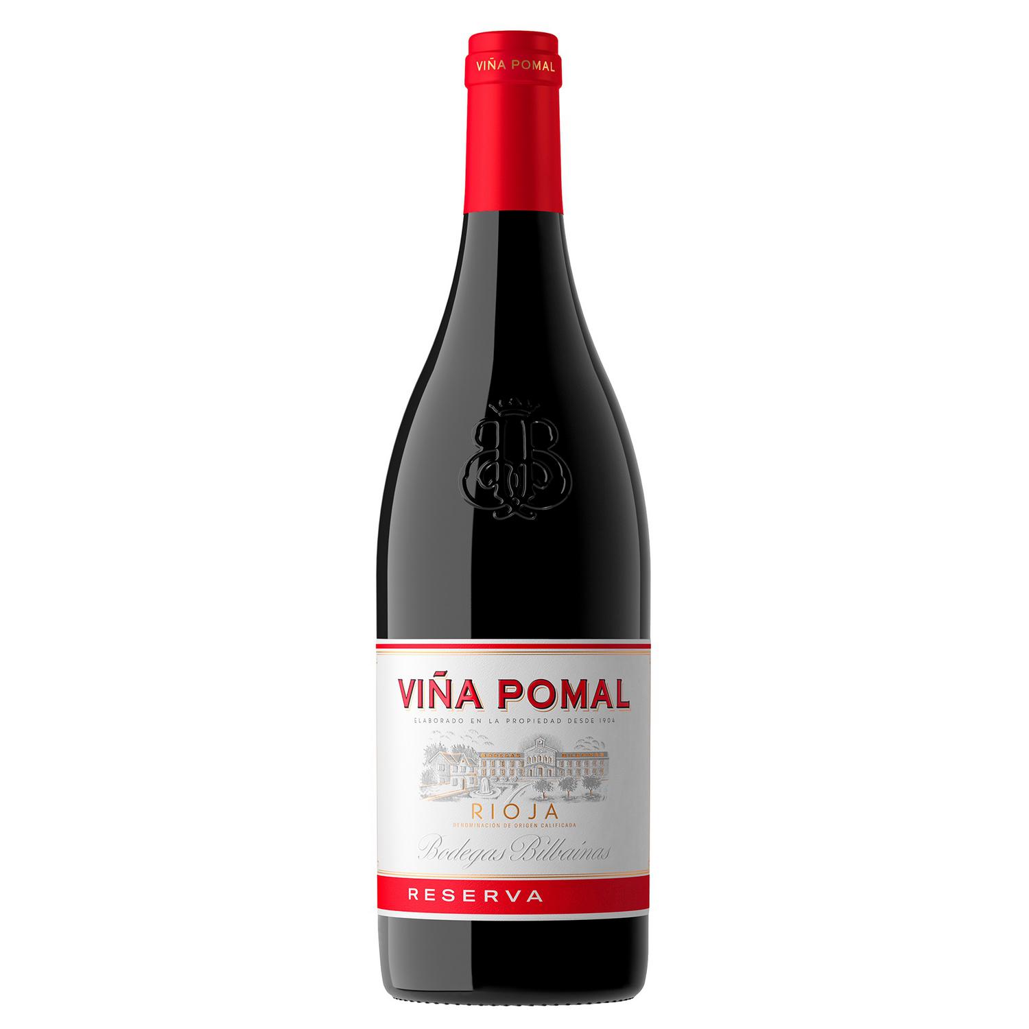 Vino tinto reserva tempranillo Viña Pomal D.O.Ca Rioja 75 cl.