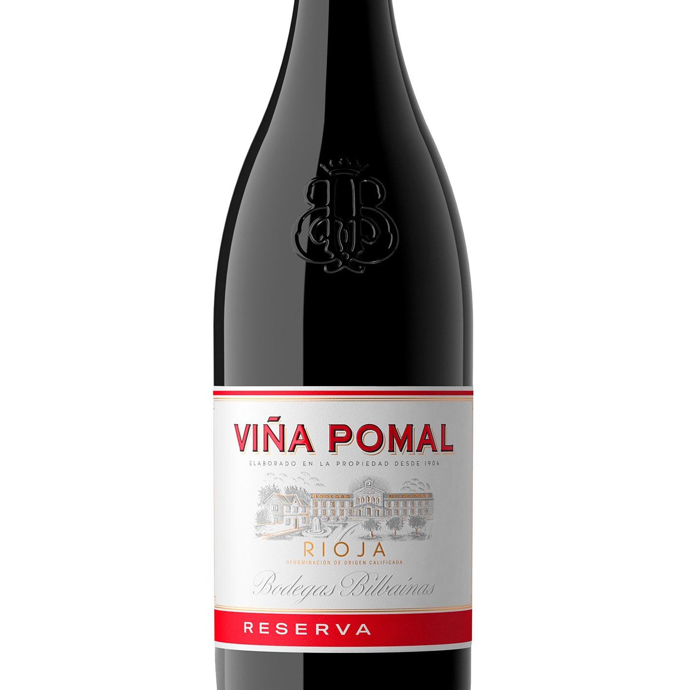 Vino tinto reserva tempranillo Viña Pomal D.O.Ca Rioja 75 cl.