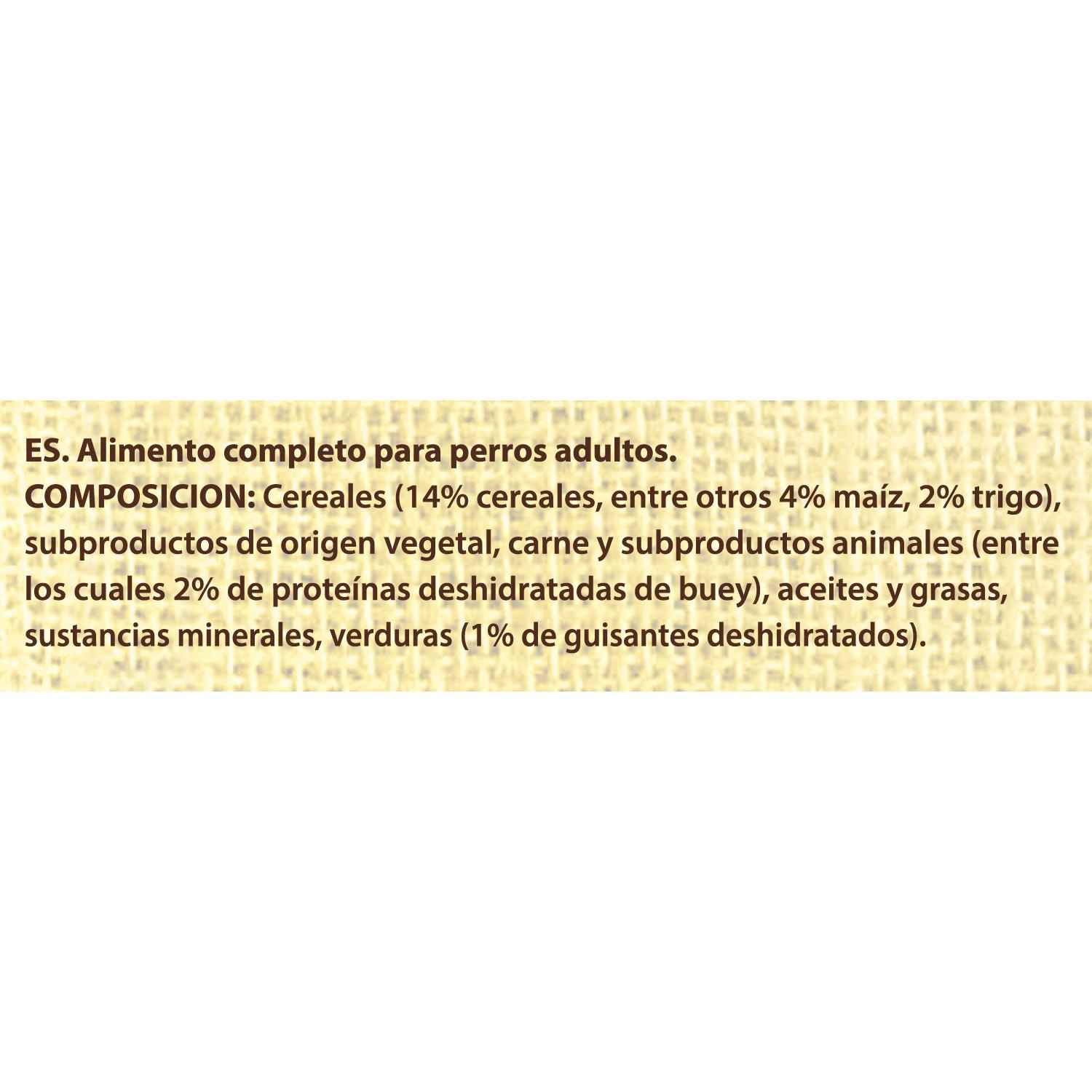 Pienso para perro adulto Bon Menú Receta Tradicional 10 Kg.