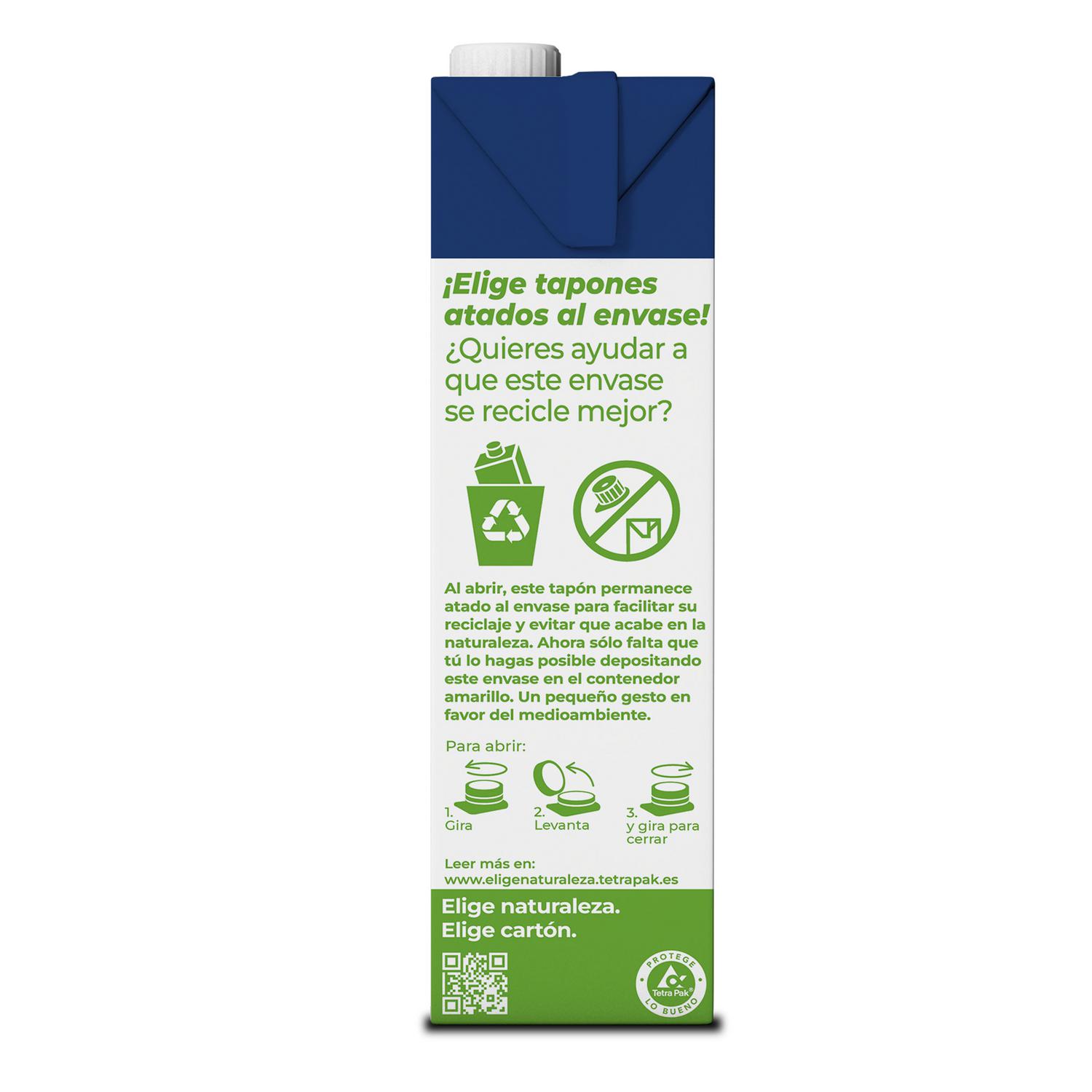 Leche semidesnatada Vita Calcio Puleva brik 1 l.