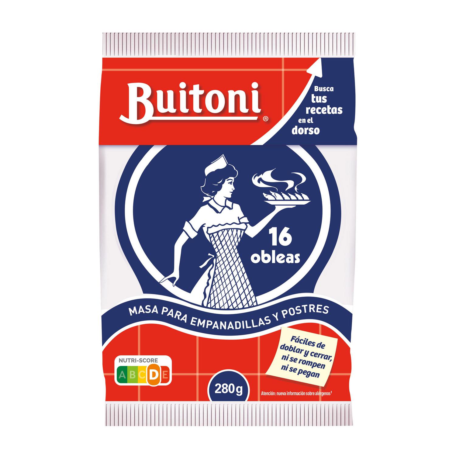 Masa para empanadillas y postres Buitoni 280 g.
