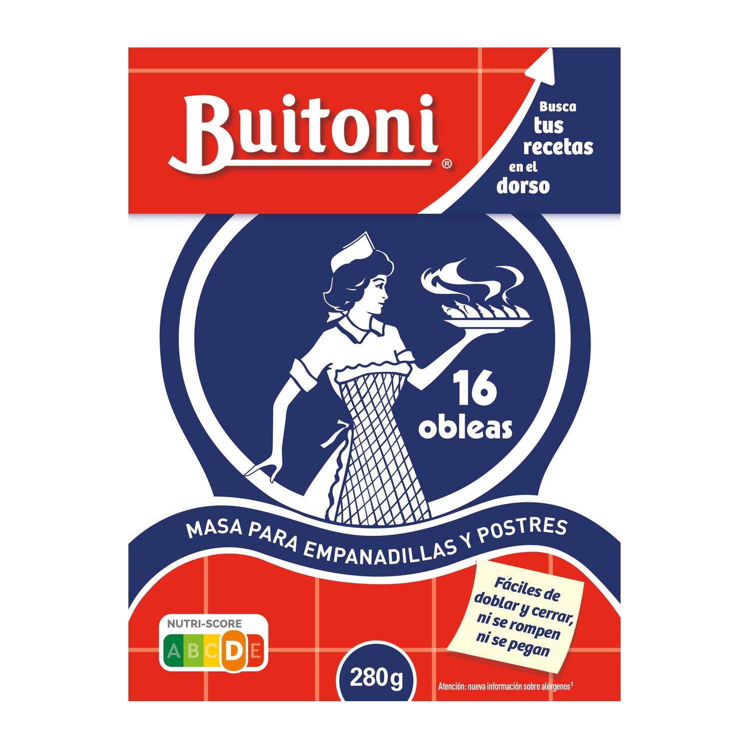 Masa para empanadillas y postres Buitoni 280 g.