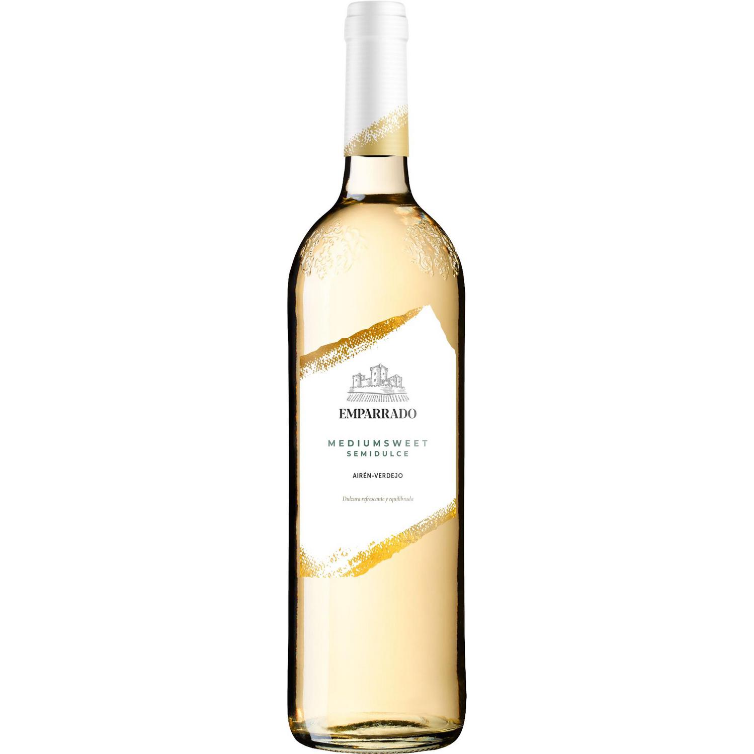 Vino blanco semidulce Emparrado 75 cl.