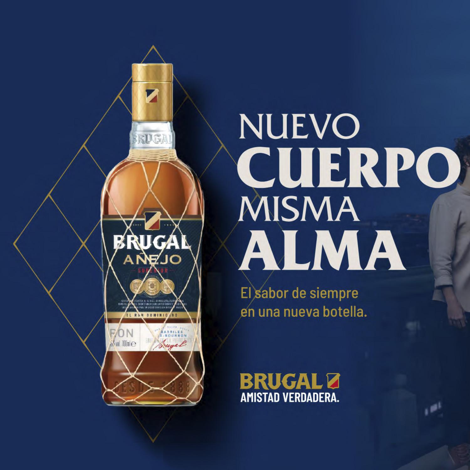 Ron añejo Brugal 70 cl.