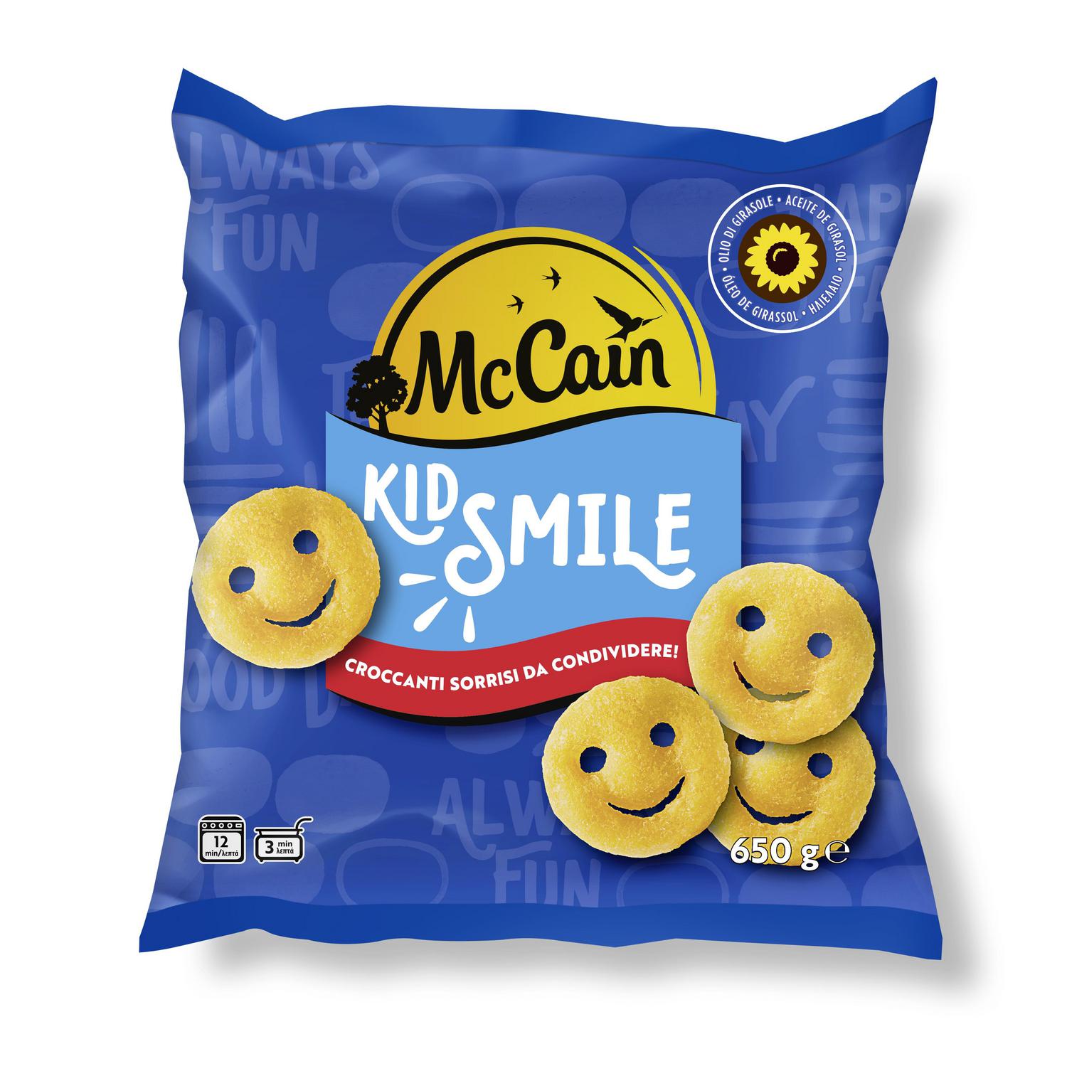 Patatas Kid Smile McCain 650 g.