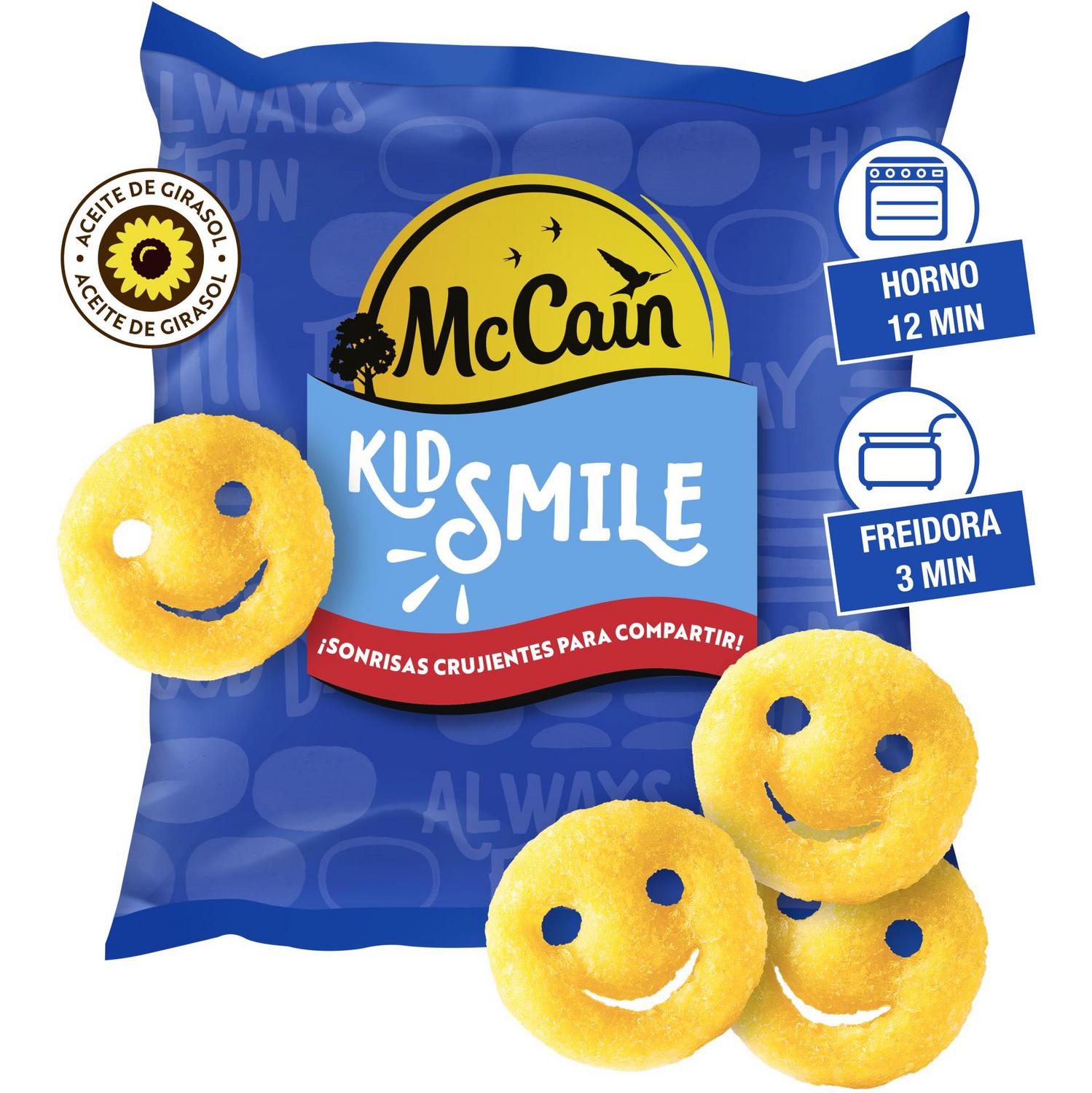 Patatas Kid Smile McCain 650 g.