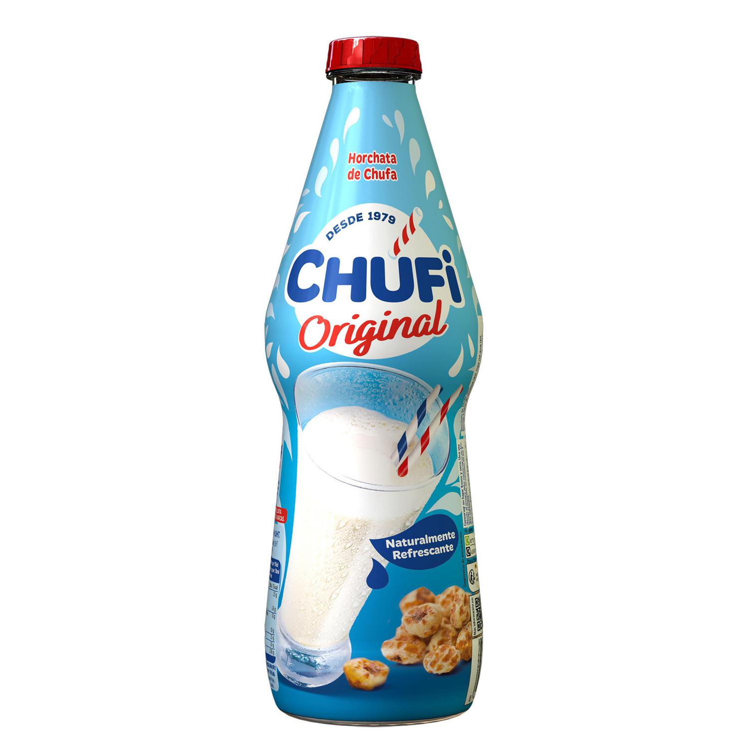 Horchata de chufa Original Chufi sin gluten y sin lactosa botella 1 l.