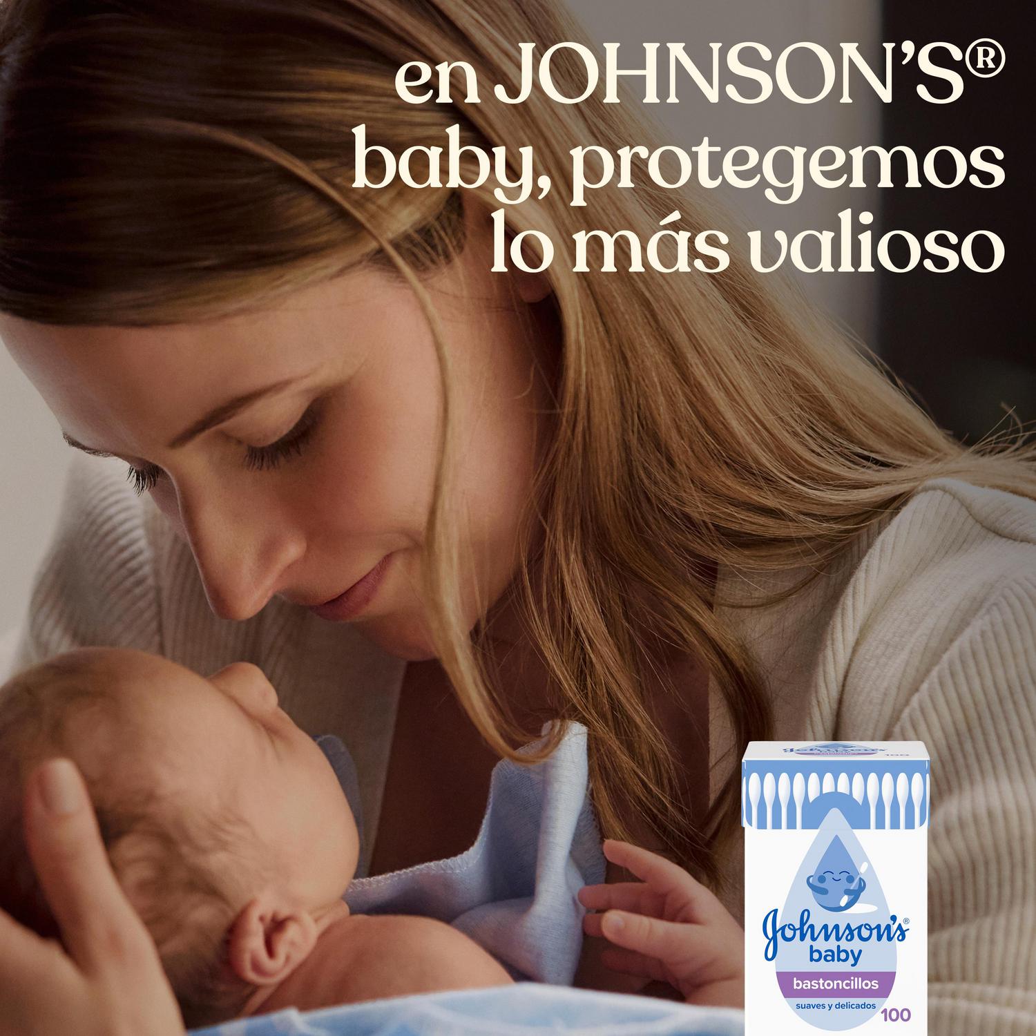 Bastoncillos Johnson's Baby 100 ud.