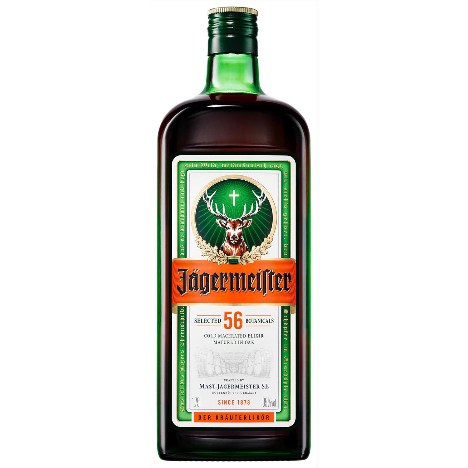 Licor de hierbas Jagermeister 1,75 l.