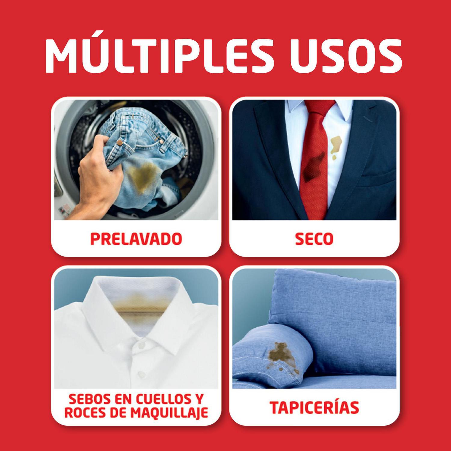 Spray quitamanchas aceites y salsas grasas doble uso Cebralín 200 ml.