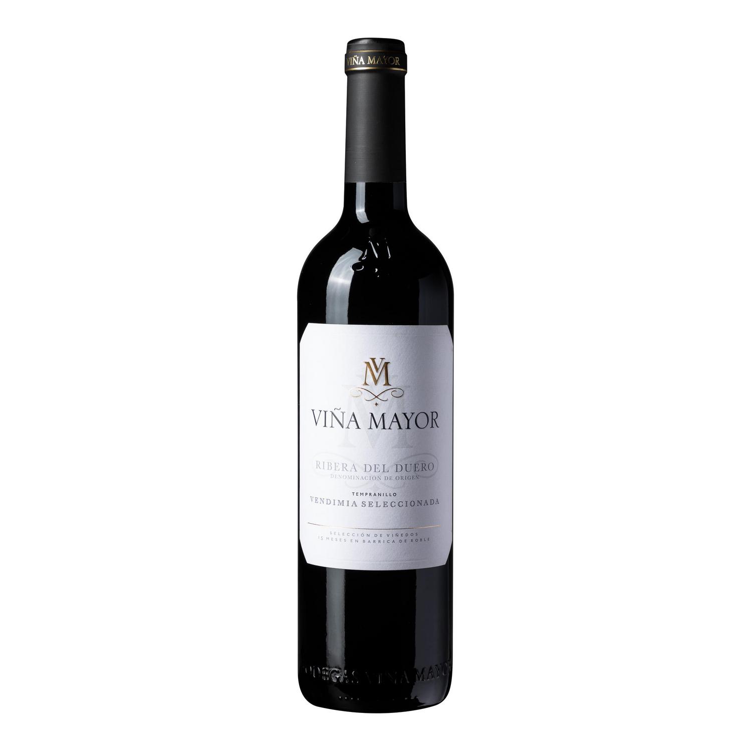 Vino tinto reserva tempranillo Viña Mayor Vendimia Selecciona D.O. Ribera del Duero 75 cl.