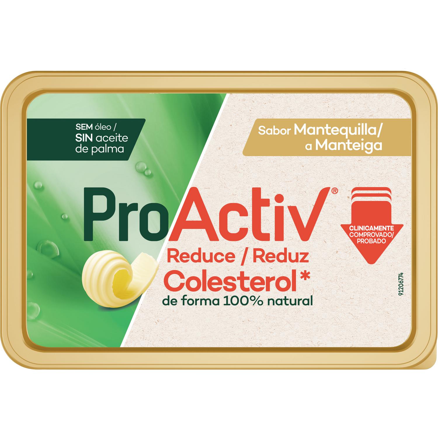 Margarina sabor mantequilla ProActiv sin gluten y sin lactosa sin aceite de palma 450 g