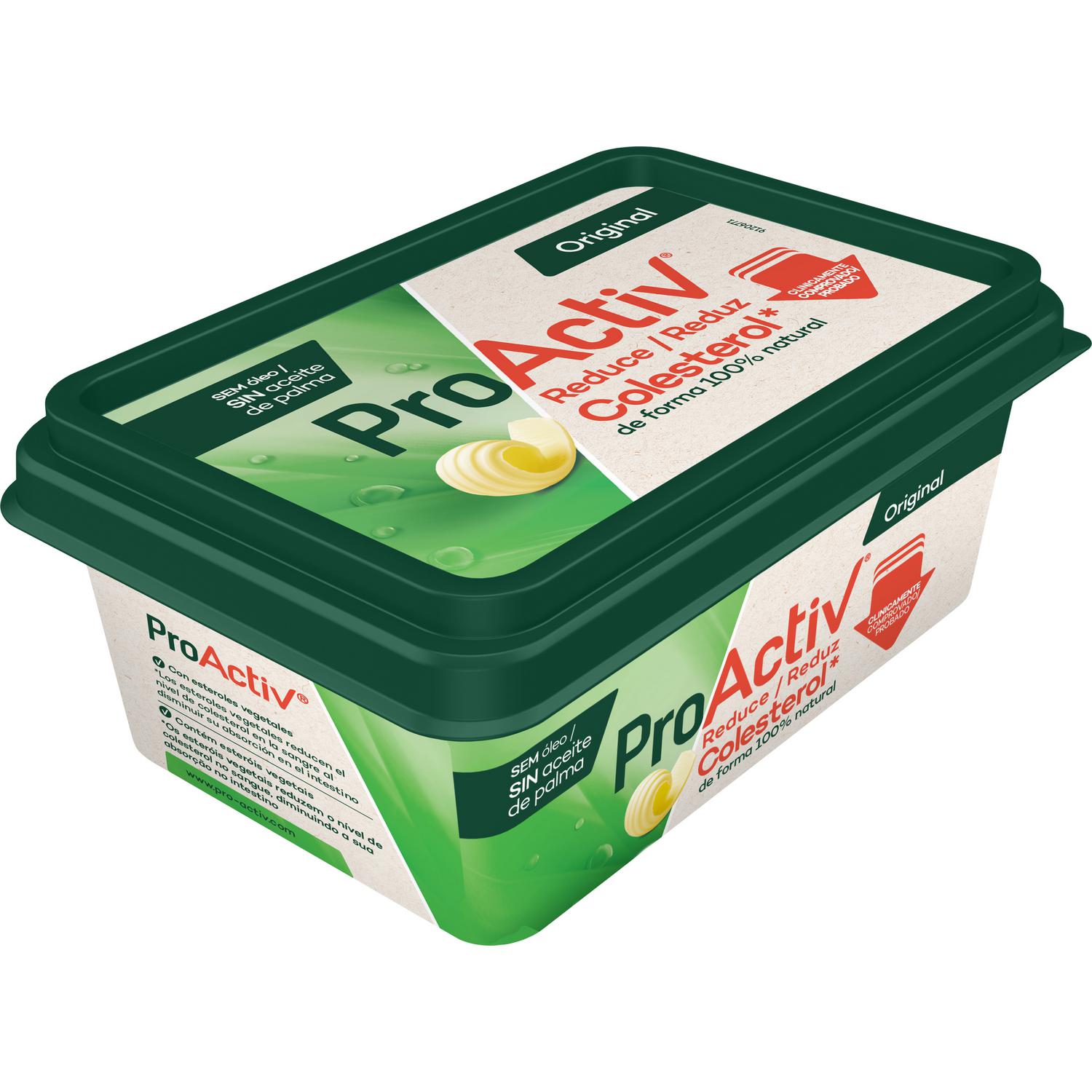Margarina original ProActiv sin gluten sin lactosa sin aceite de palma 225 g.