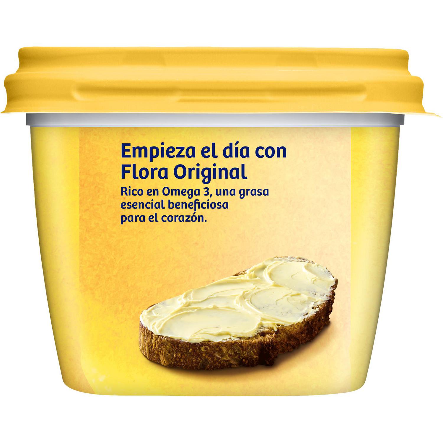 Margarina original Flora sin gluten y sin lactosa 400 g.