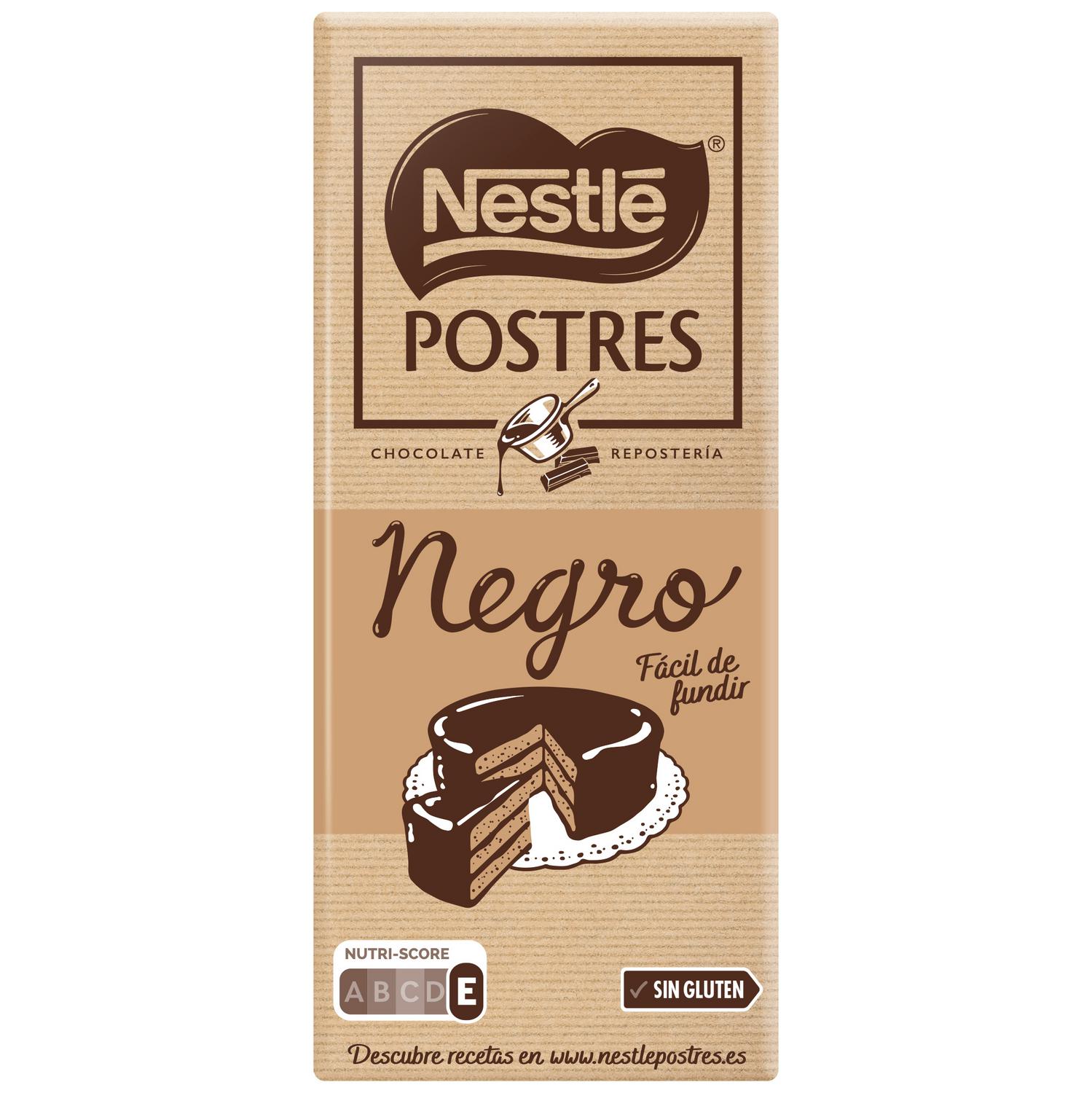 Chocolate negro Potres Nestlé sin gluten 200 g.