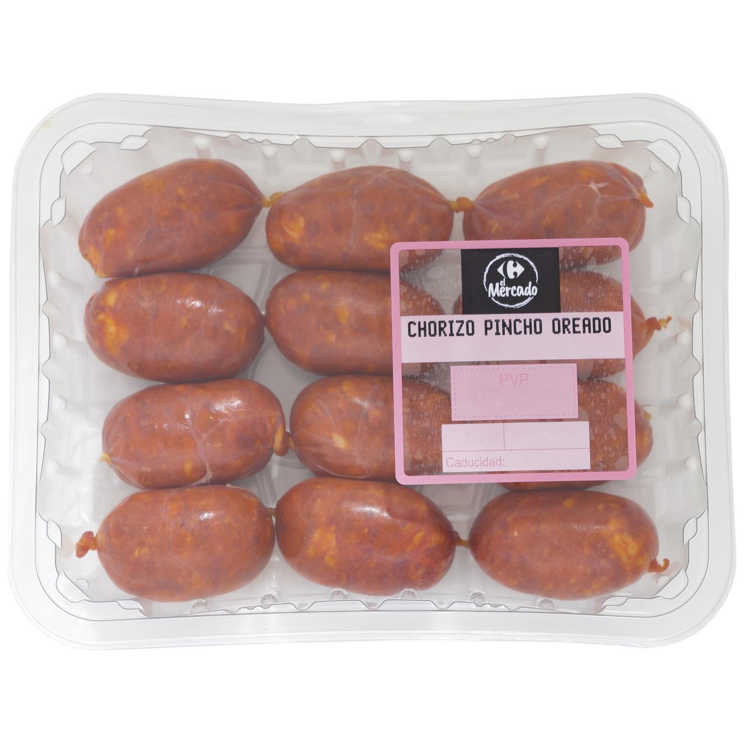 Chorizo Oreado Picante Carrefour 500 g aprox
