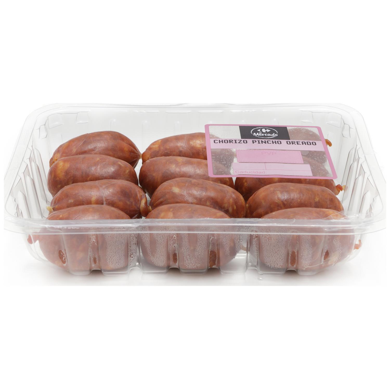 Chorizo Oreado Picante Carrefour 500 g aprox